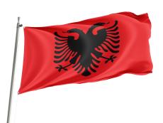 Albania Flag for Indoor & Outdoor Use
