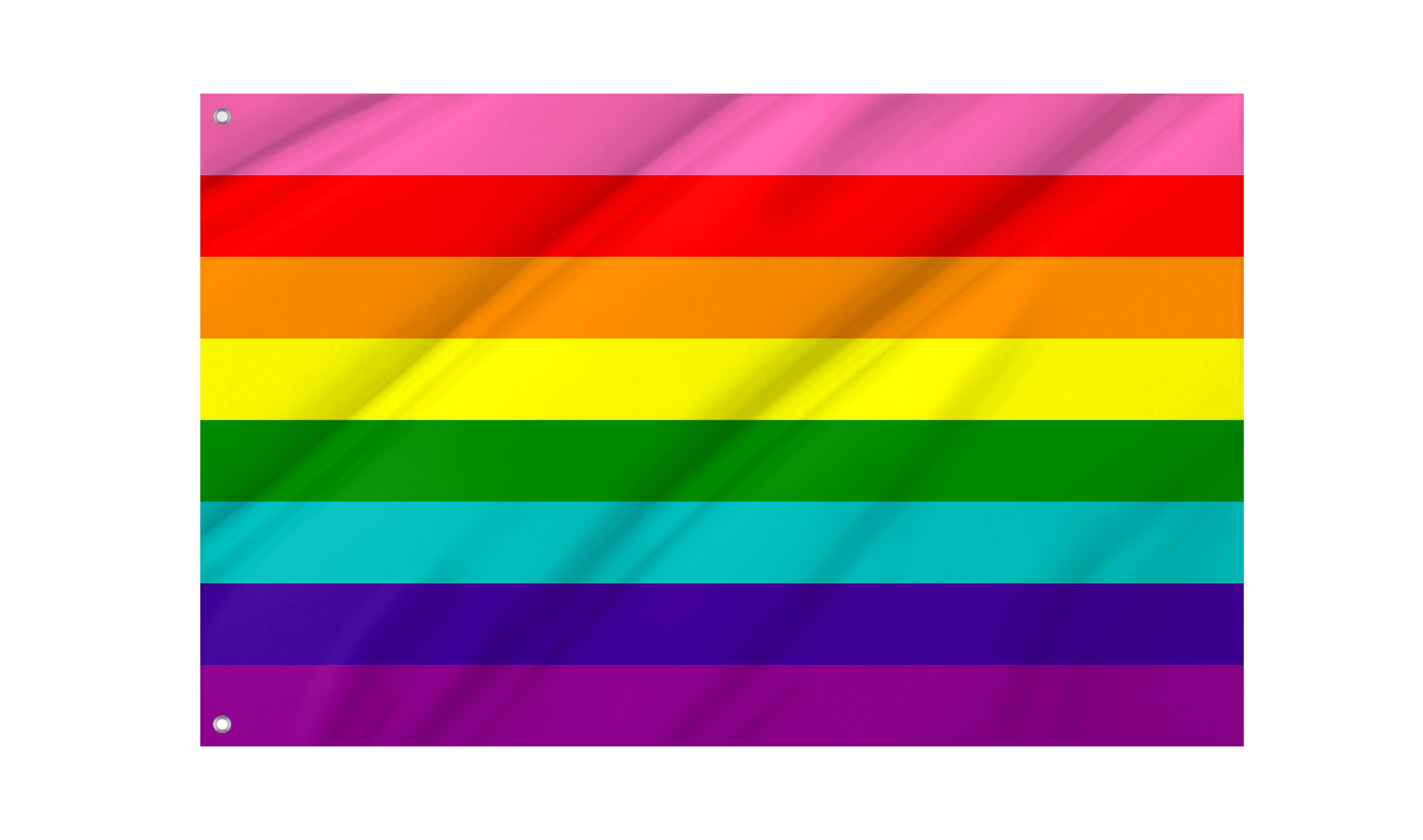 LGBTQ Rainbow Gay Pride Flag for Indoor & Outdoor Use