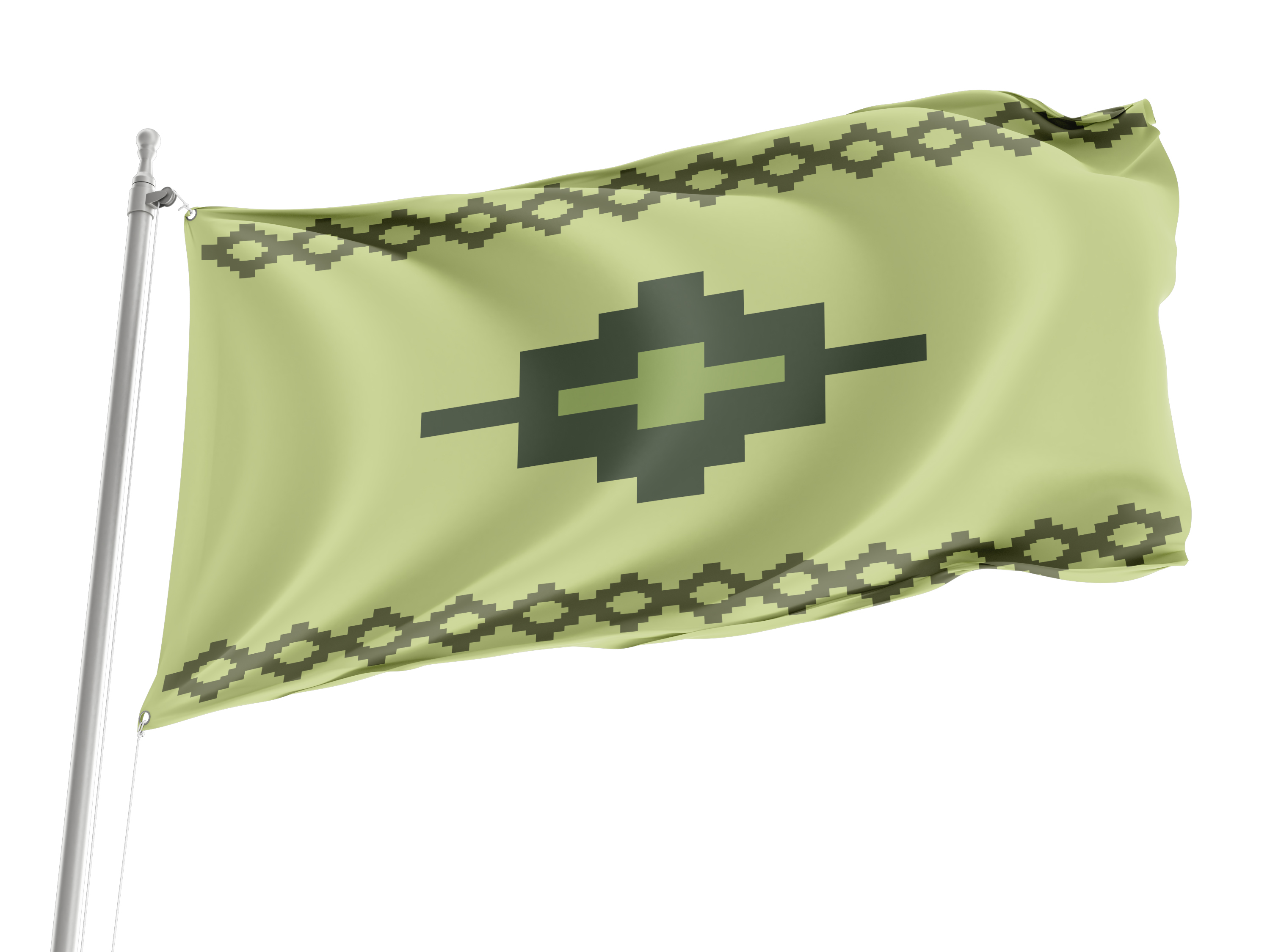 Pueblo Wichi Flag for Indoor & Outdoor Use