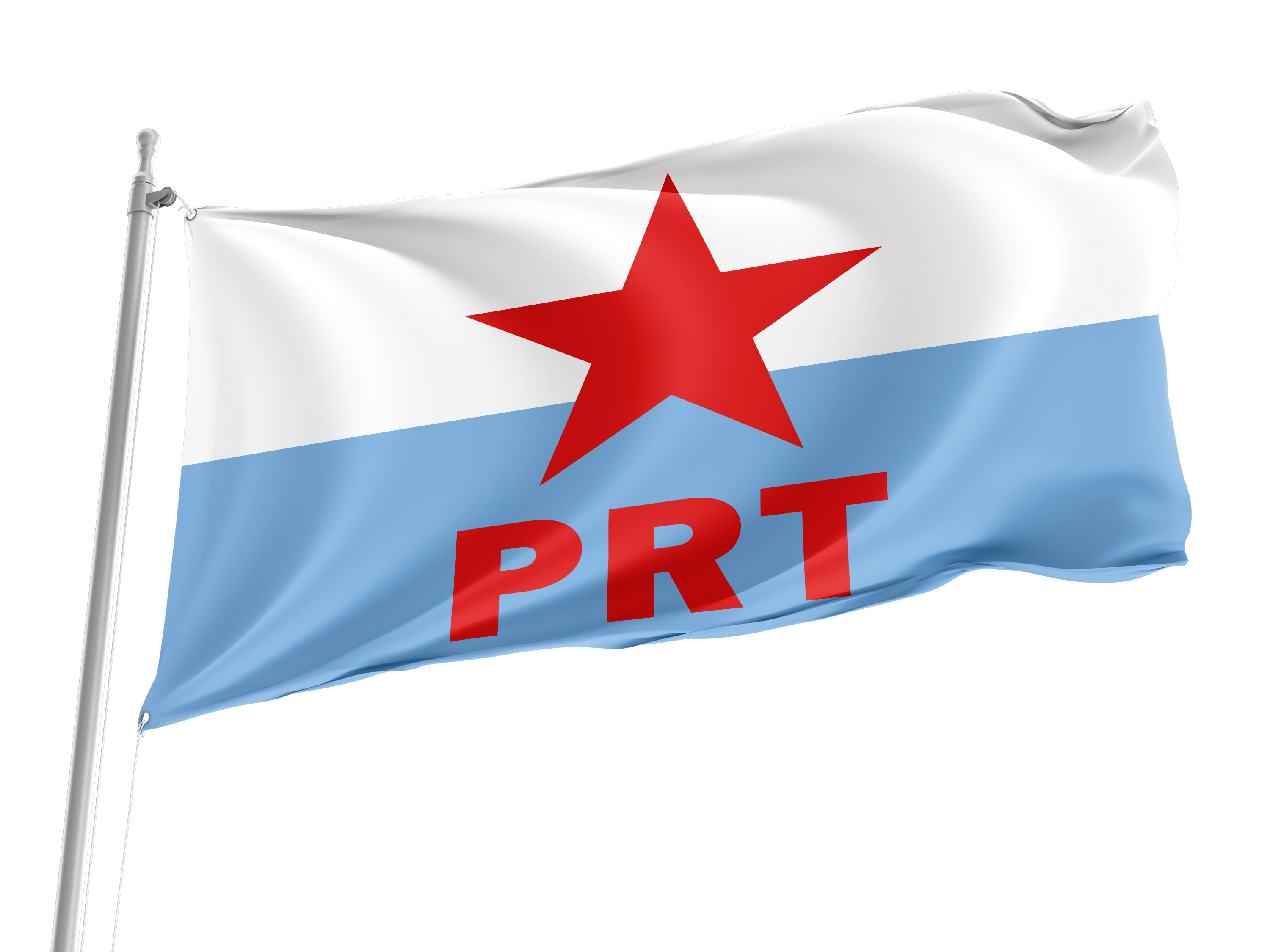 Partido Revolucionario de Los Trabajadores Flag for Indoor & Outdoor Use