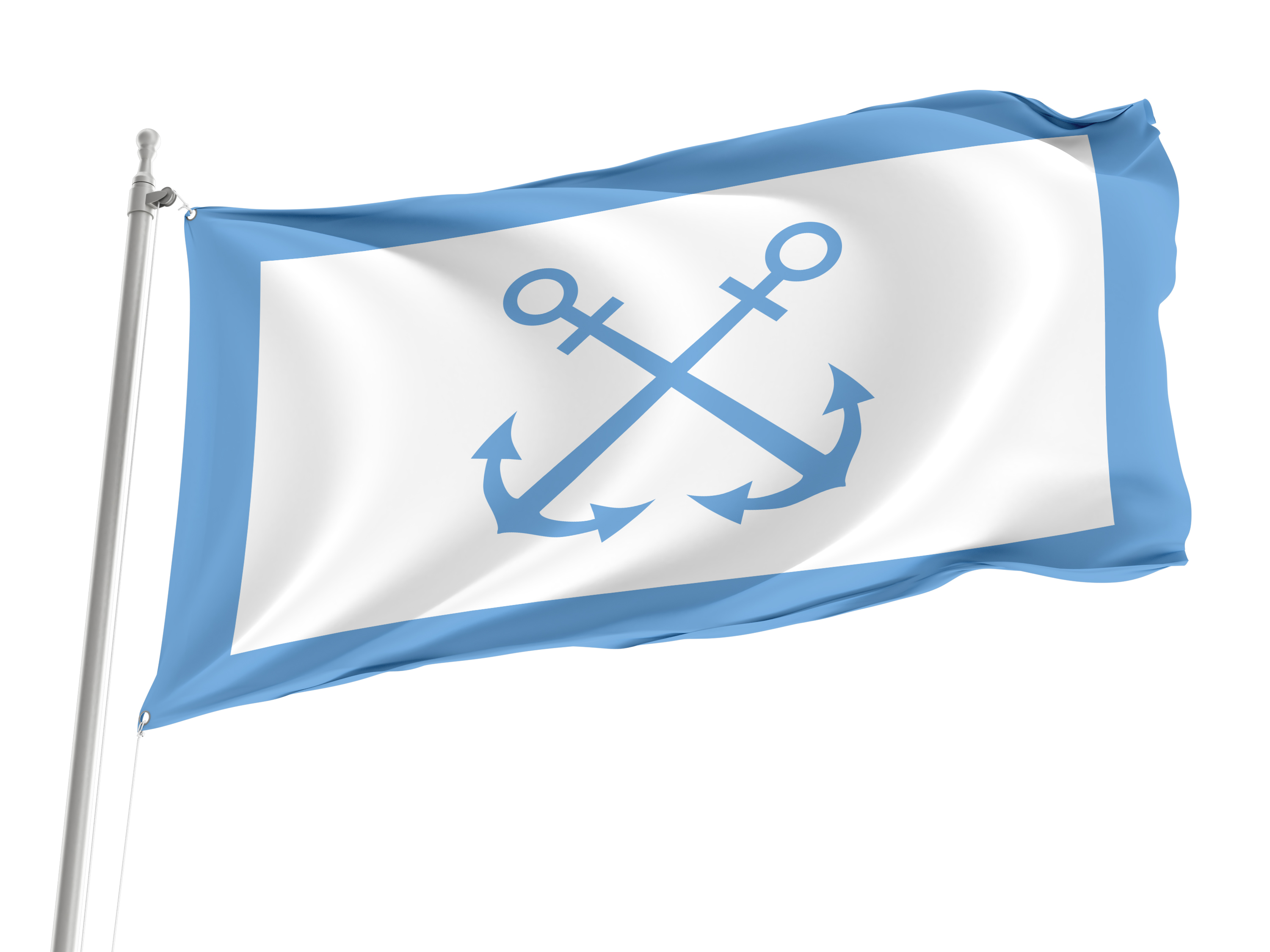 Argentine Prefecture Flag for Indoor & Outdoor Use