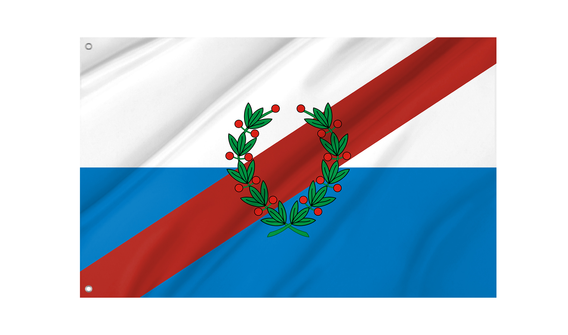La Rioja Flag for Indoor & Outdoor Use
