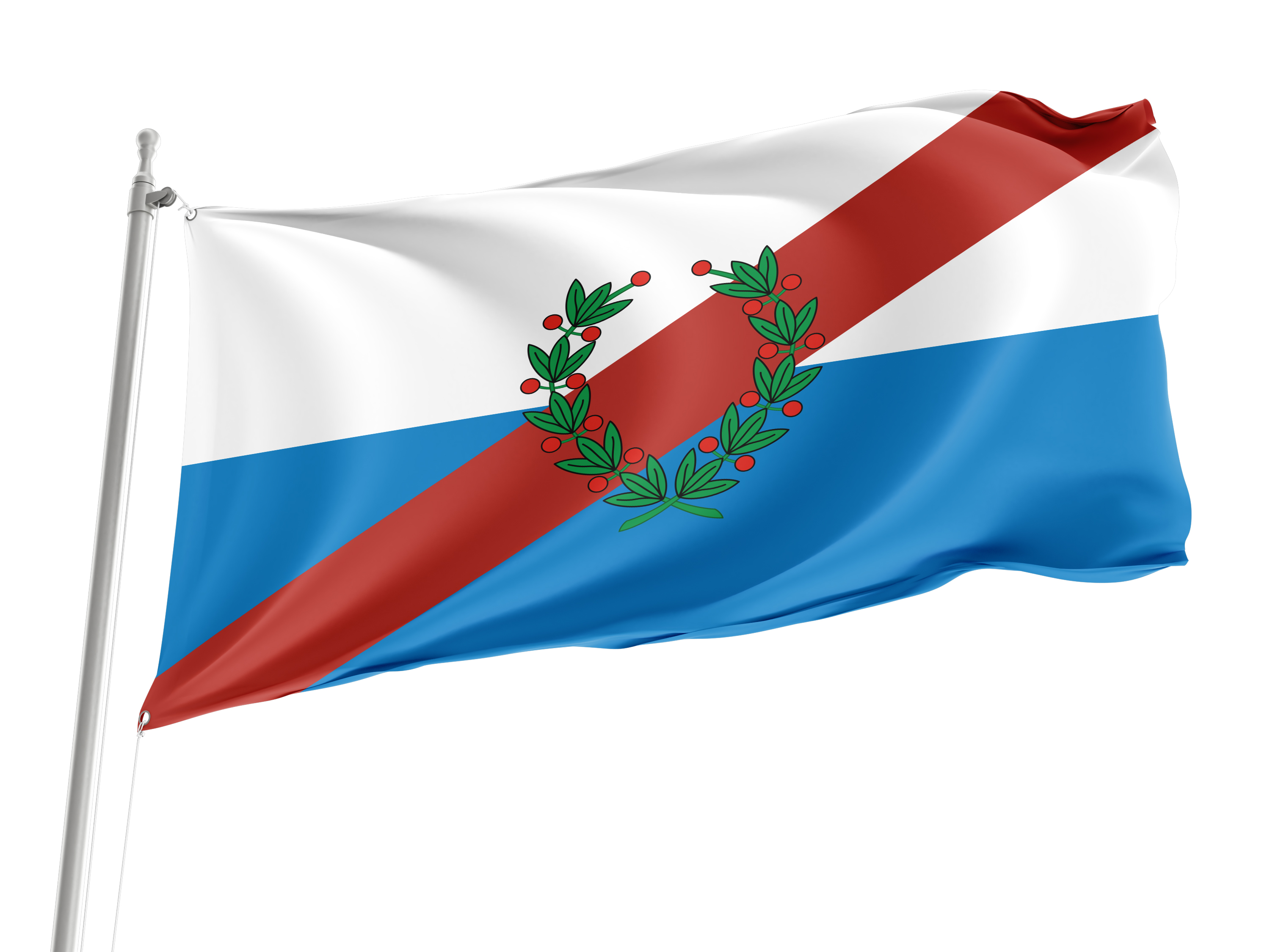 La Rioja Flag for Indoor & Outdoor Use