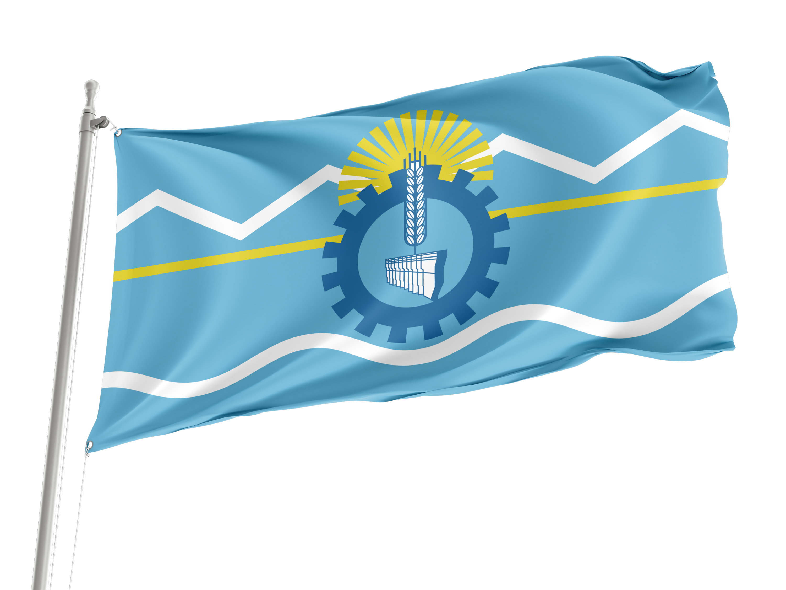 Chubut Flag for Indoor & Outdoor Use