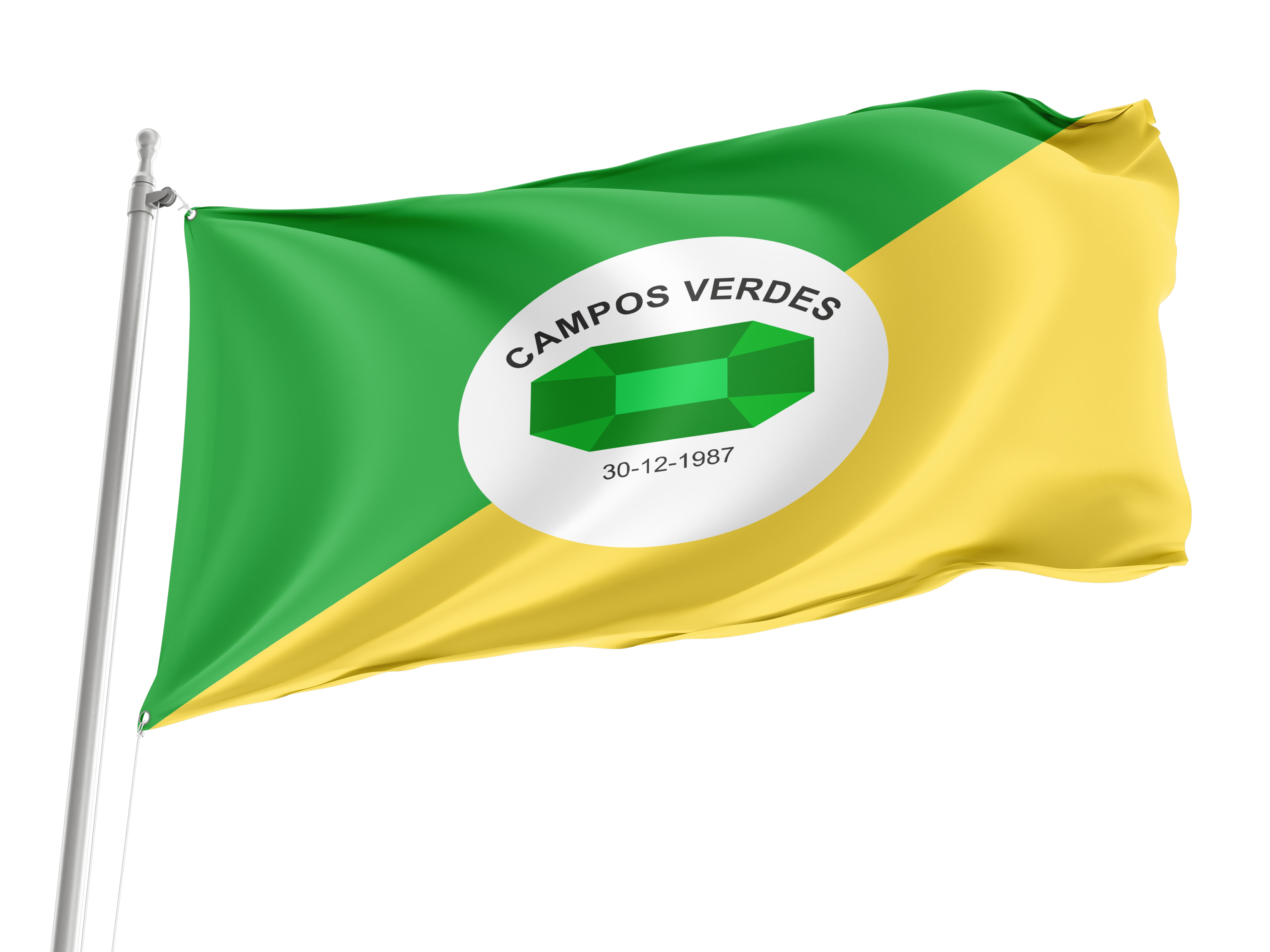 Campos Verdes Flag for Indoor & Outdoor Use
