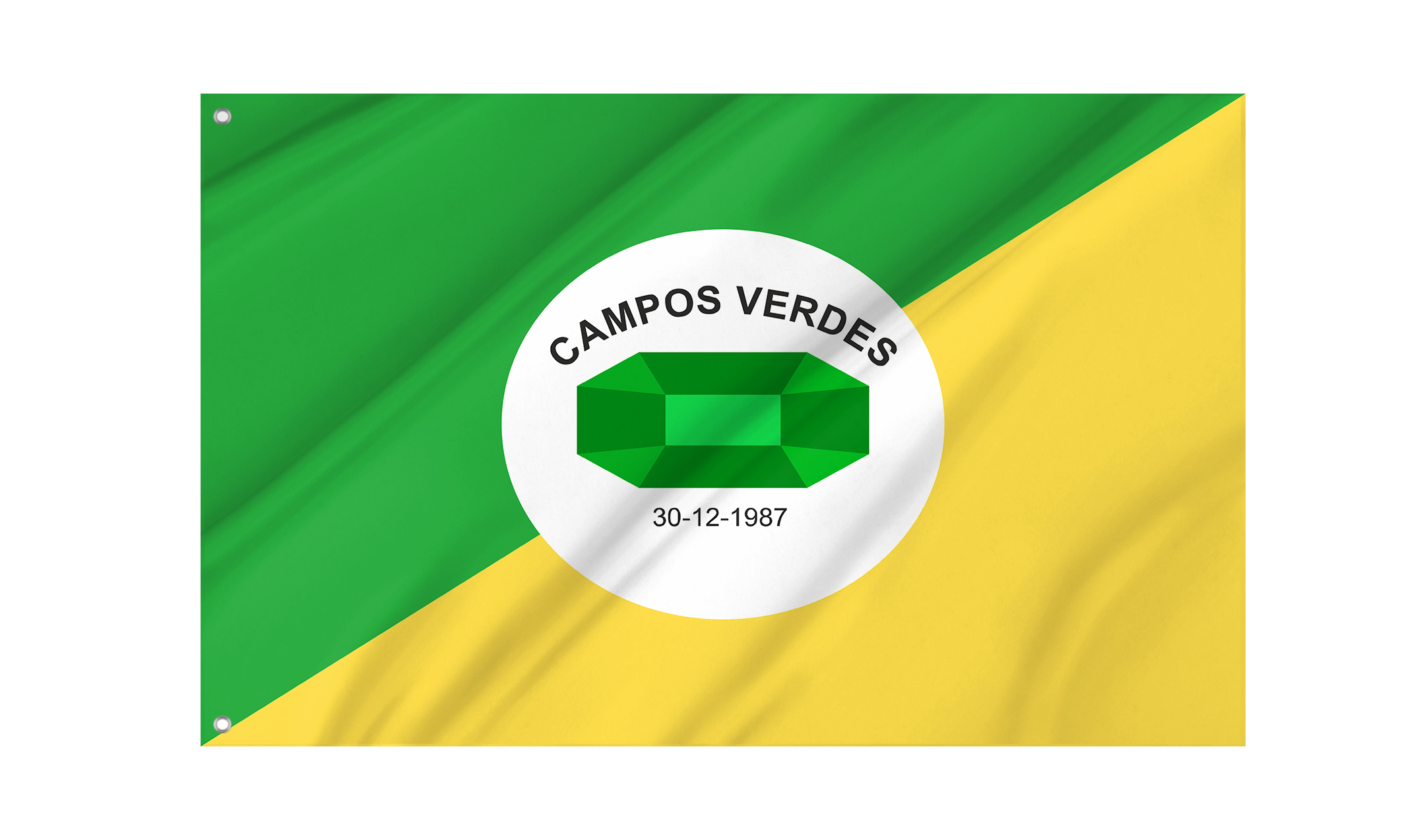 Campos Verdes Flag for Indoor & Outdoor Use