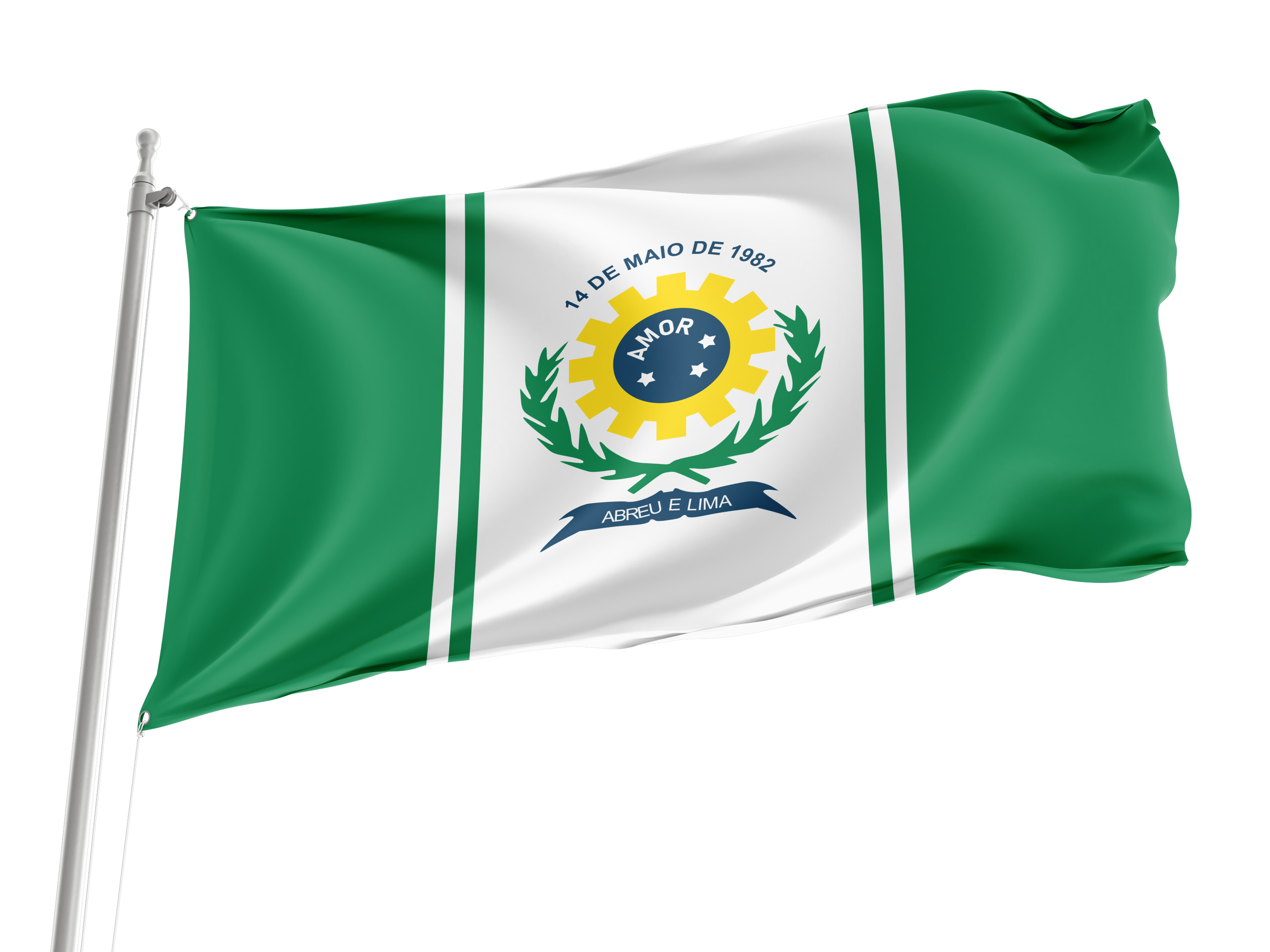Abreu e Lima Flag for Indoor & Outdoor Use