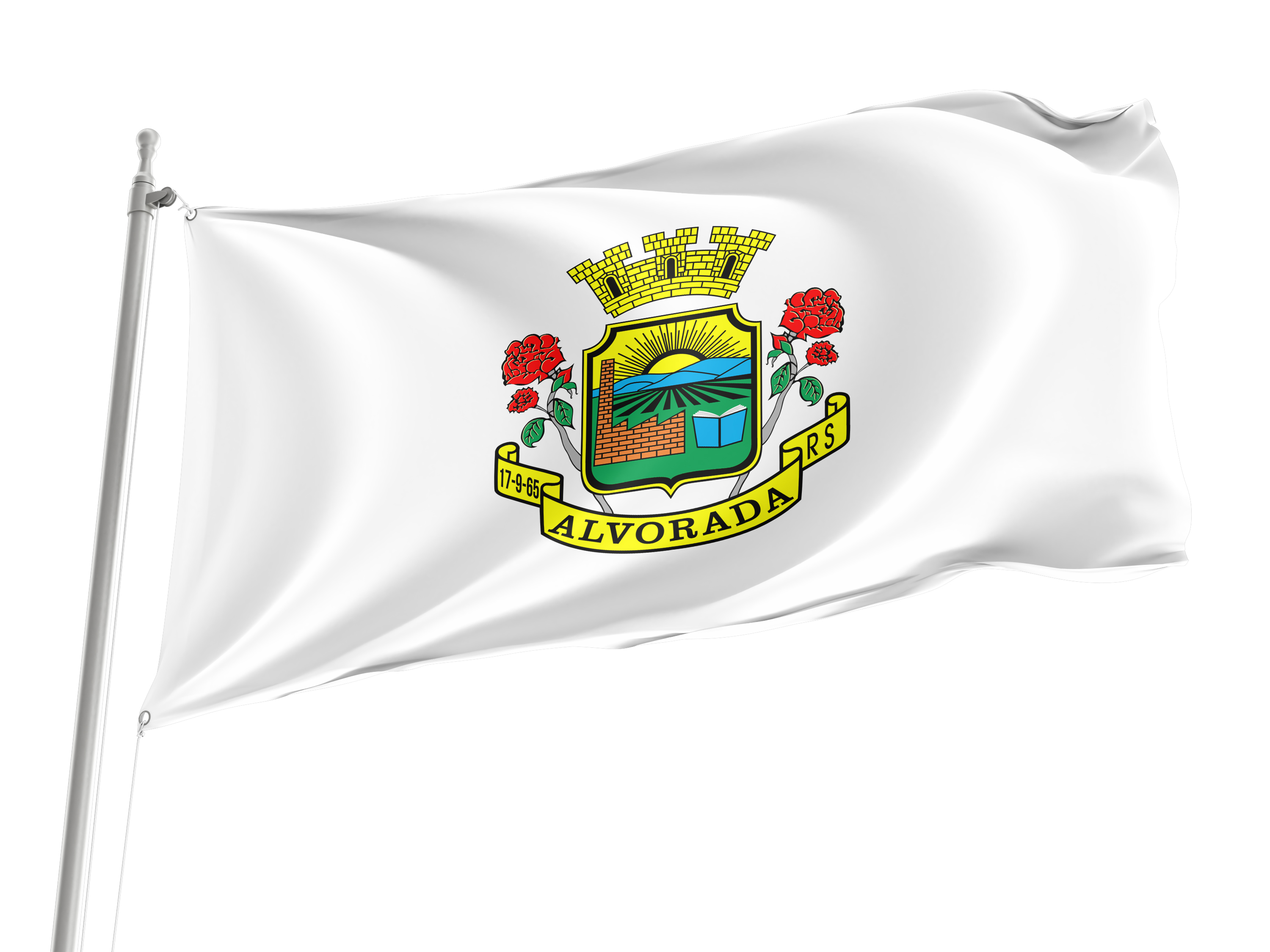 Alvorada Flag for Indoor & Outdoor Use