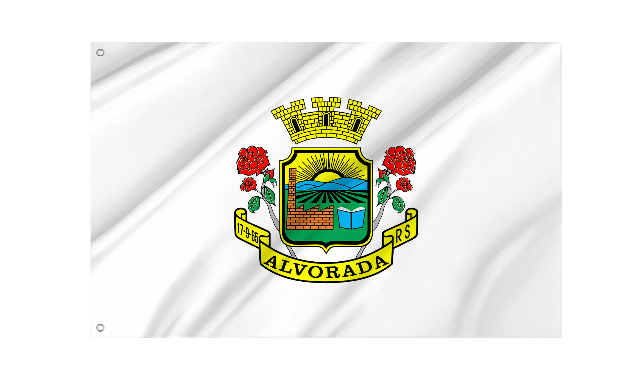 Alvorada Flag for Indoor & Outdoor Use