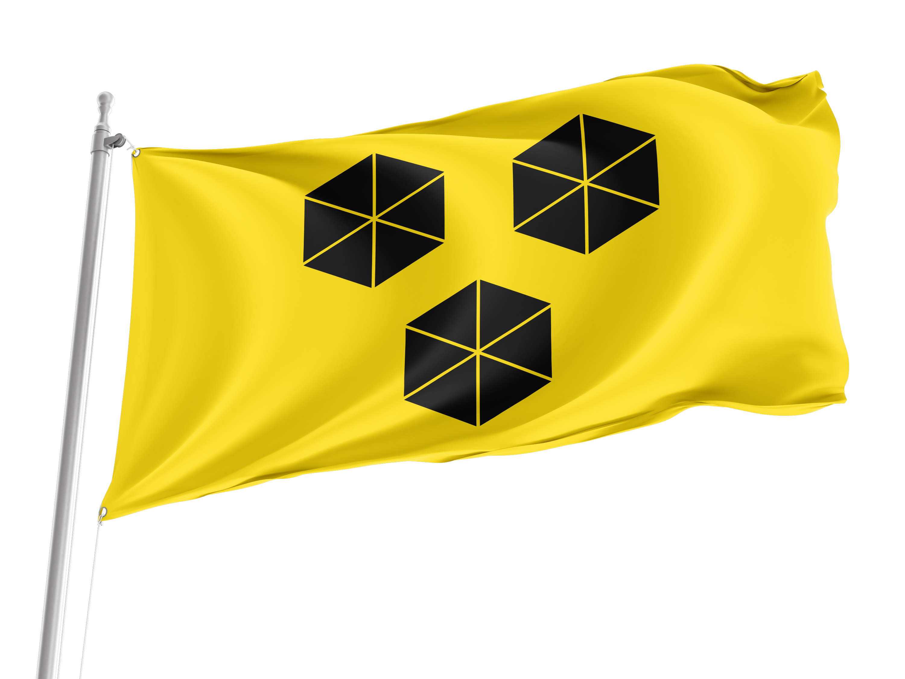 Bahia's City Itabuna Flag for Indoor & Outdoor Use