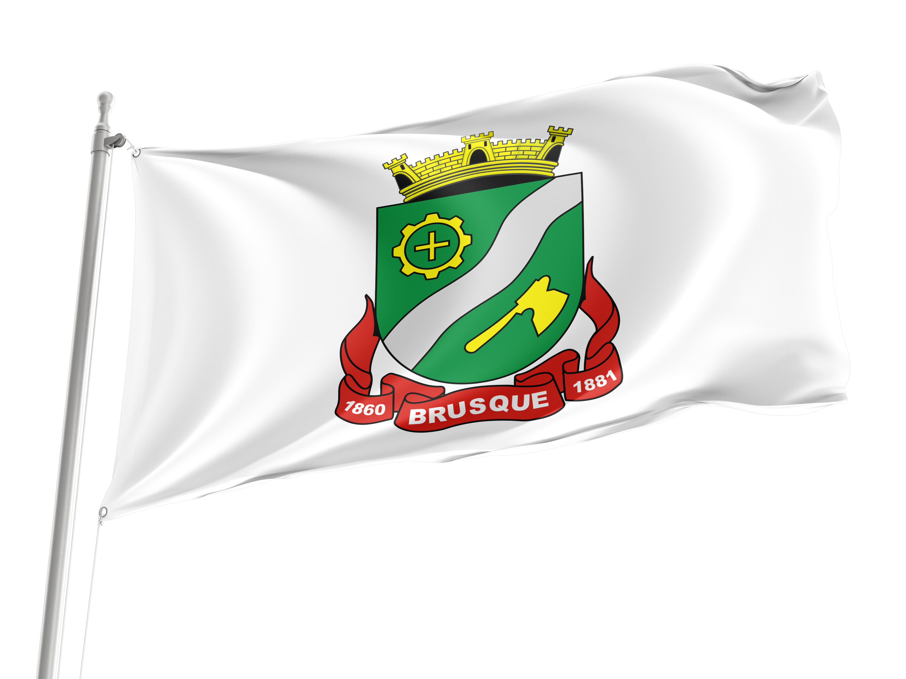 Brusque City Flag for Indoor & Outdoor Use