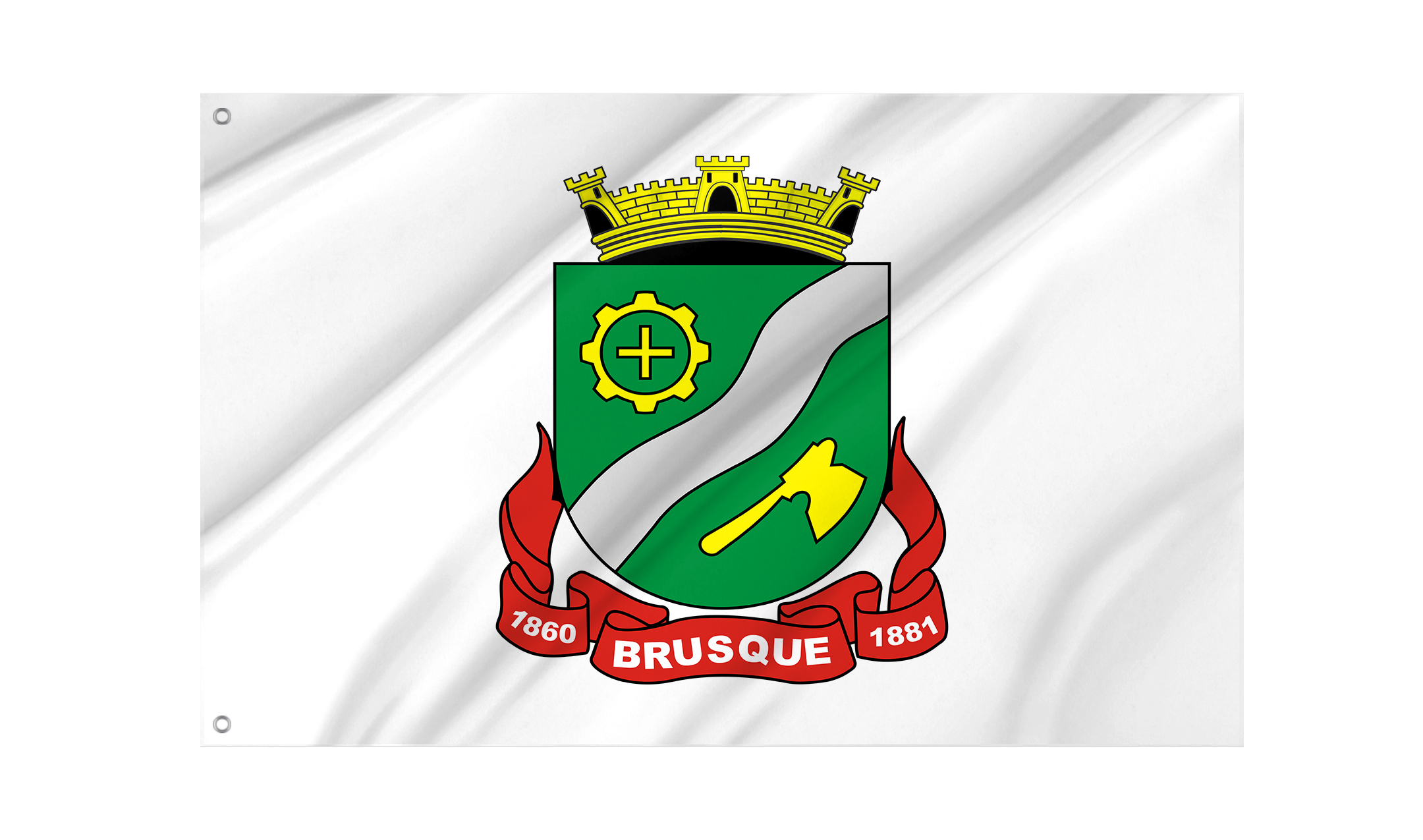 Brusque City Flag for Indoor & Outdoor Use