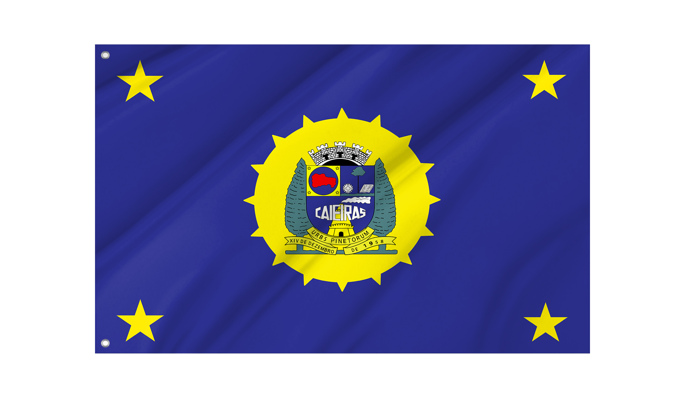Caieiras Flag for Indoor & Outdoor Use