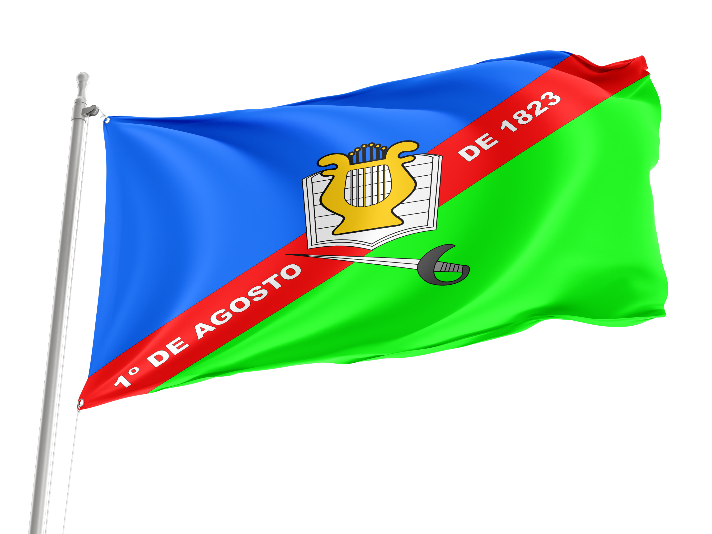 Caxias City Flag for Indoor & Outdoor Use