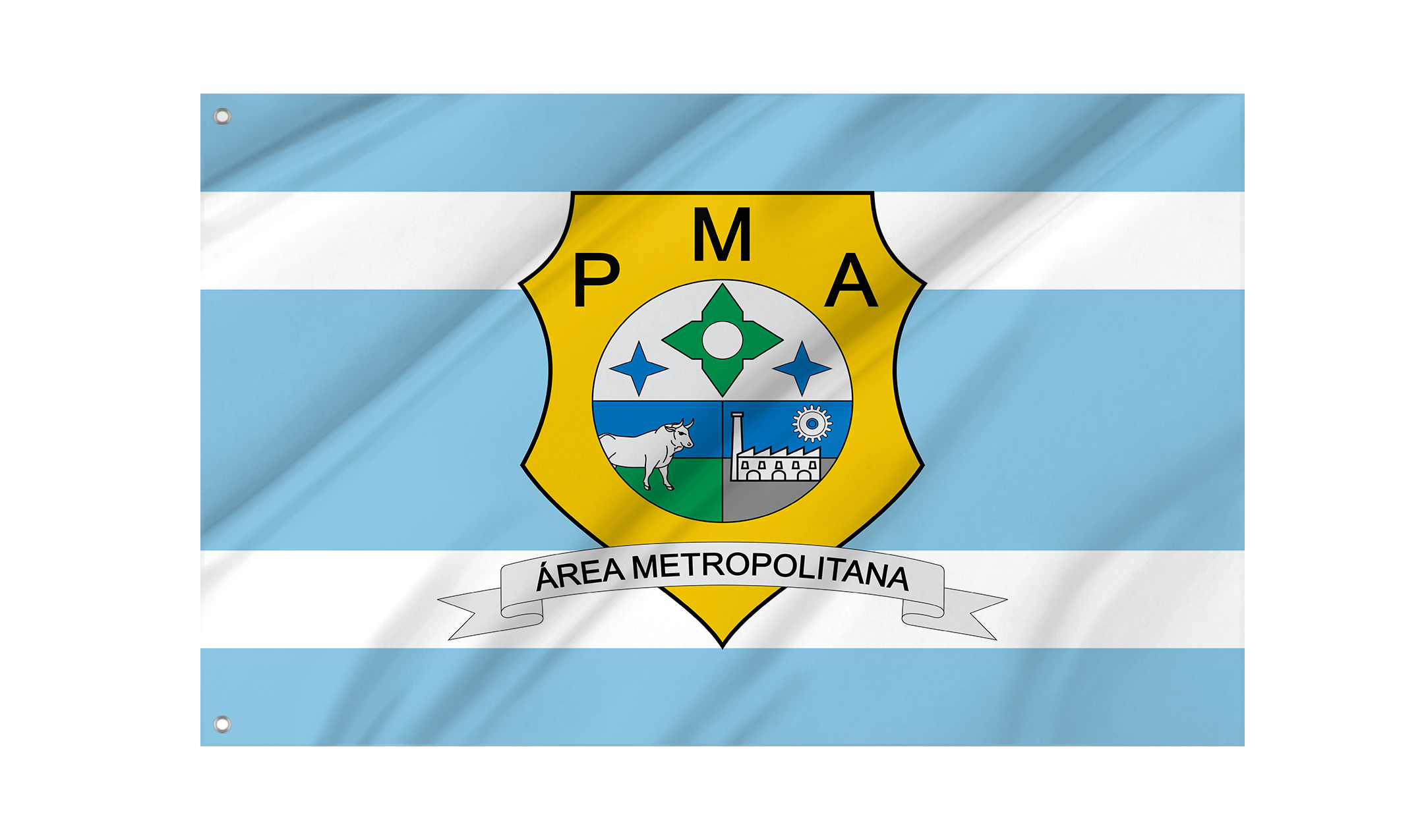 Ceará's Fortaleza City Flag for Indoor & Outdoor Use
