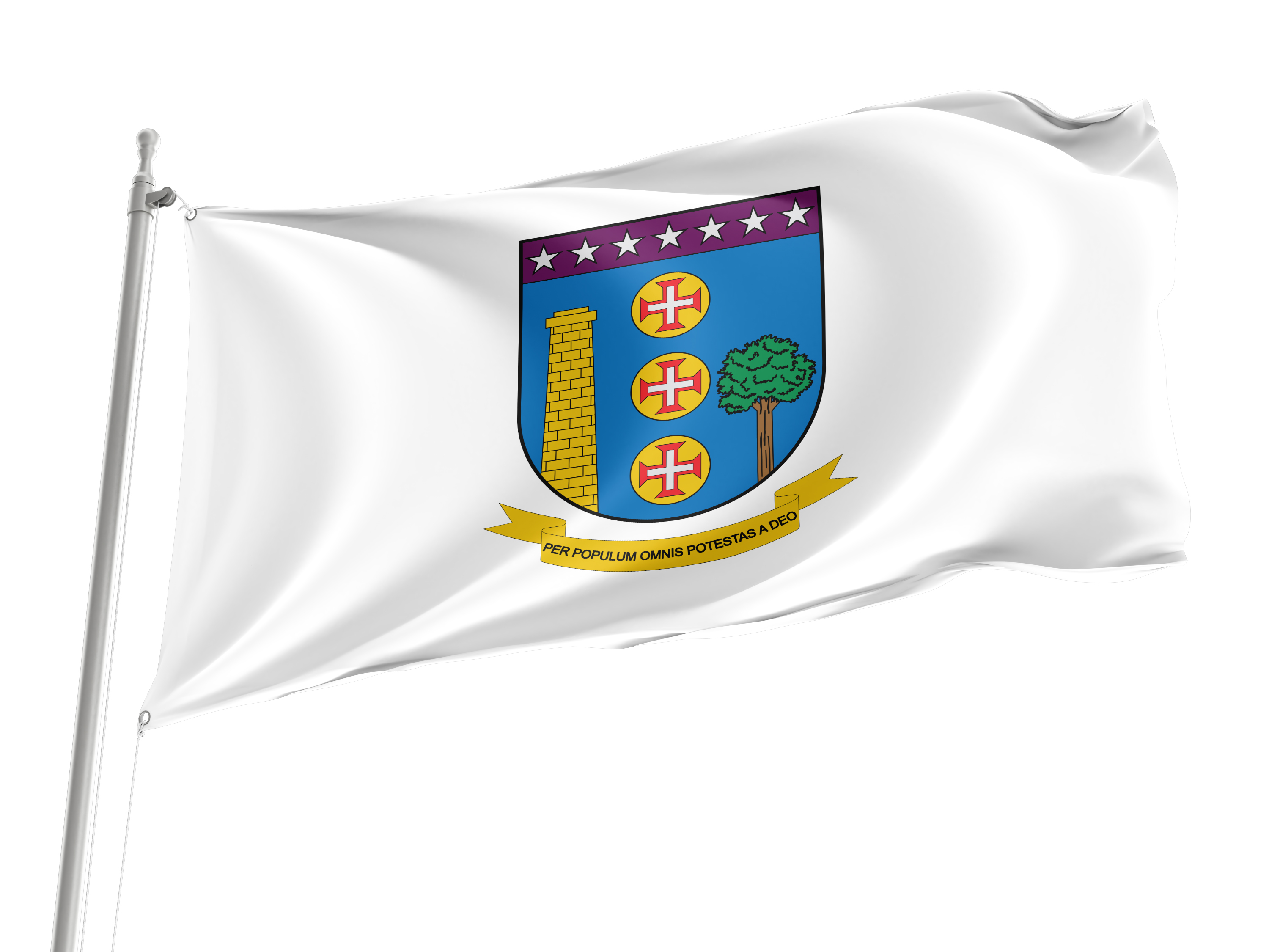 Contagem Flag for Indoor & Outdoor Use