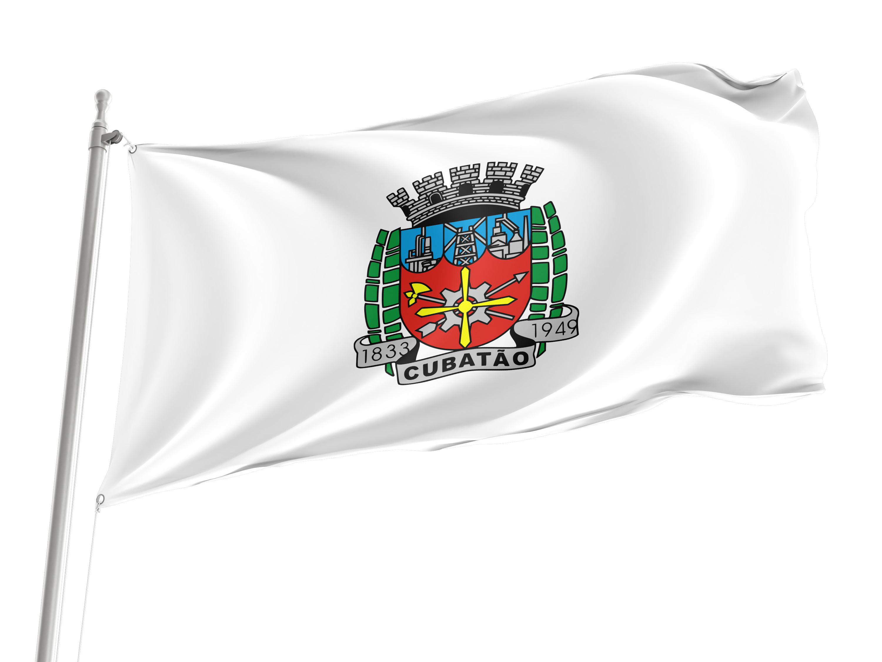 Cubatão Flag for Indoor & Outdoor Use