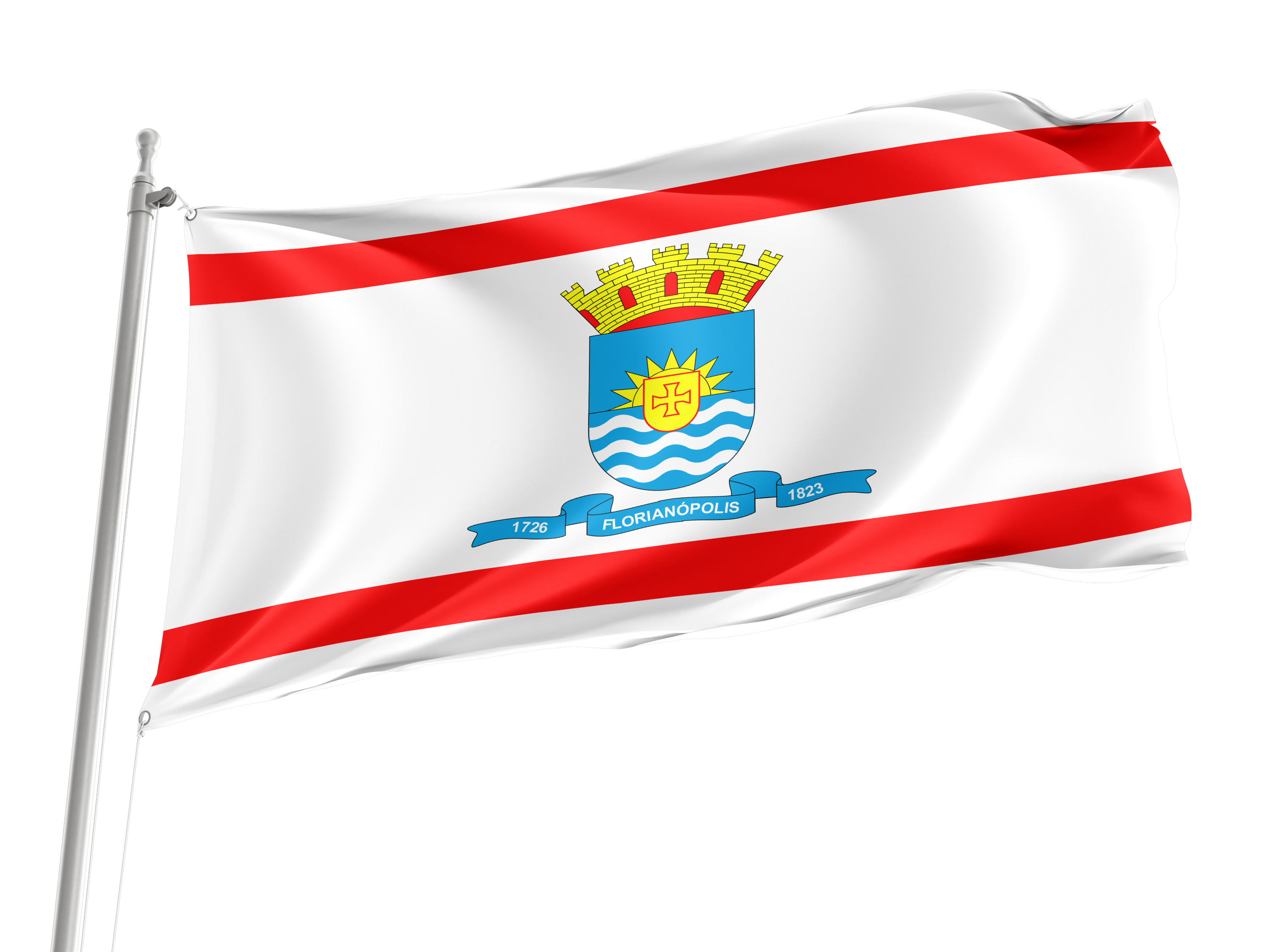 Florianópolis Flag for Indoor & Outdoor Use