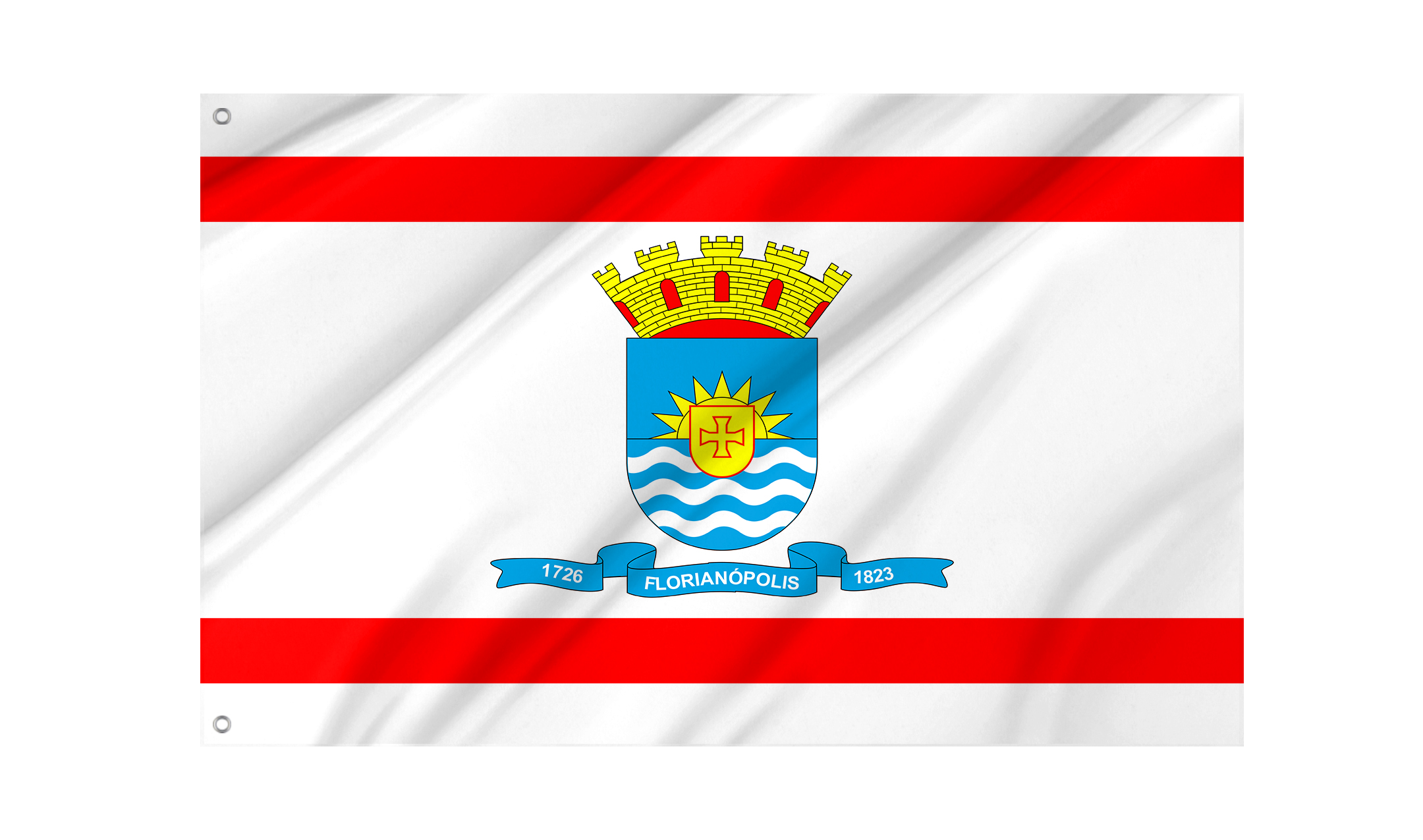 Florianópolis Flag for Indoor & Outdoor Use