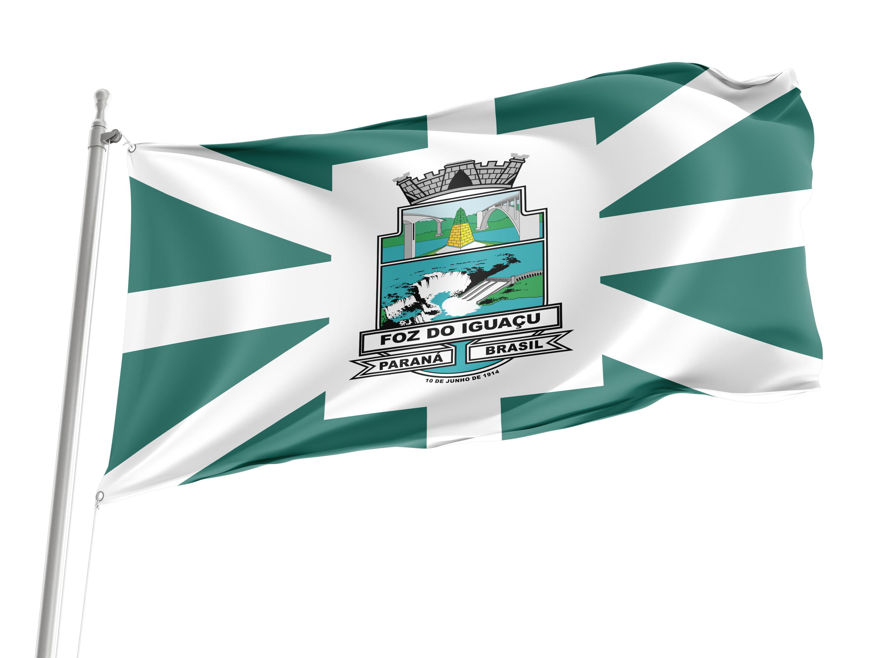 Foz Do Iguacu Flag for Indoor & Outdoor Use