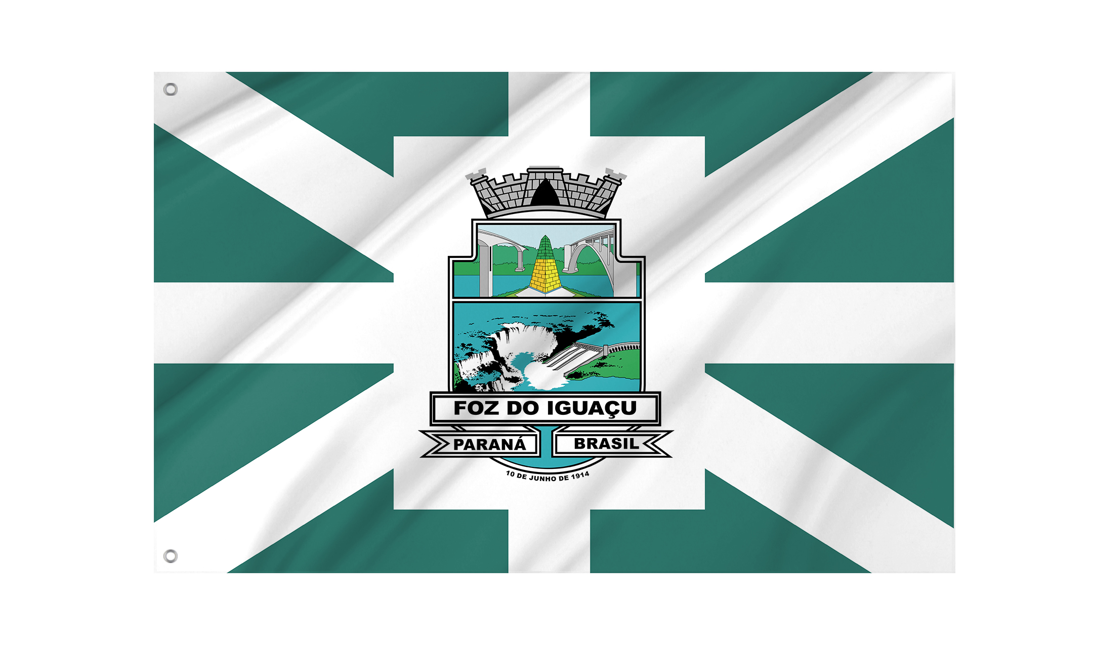 Foz Do Iguacu Flag for Indoor & Outdoor Use
