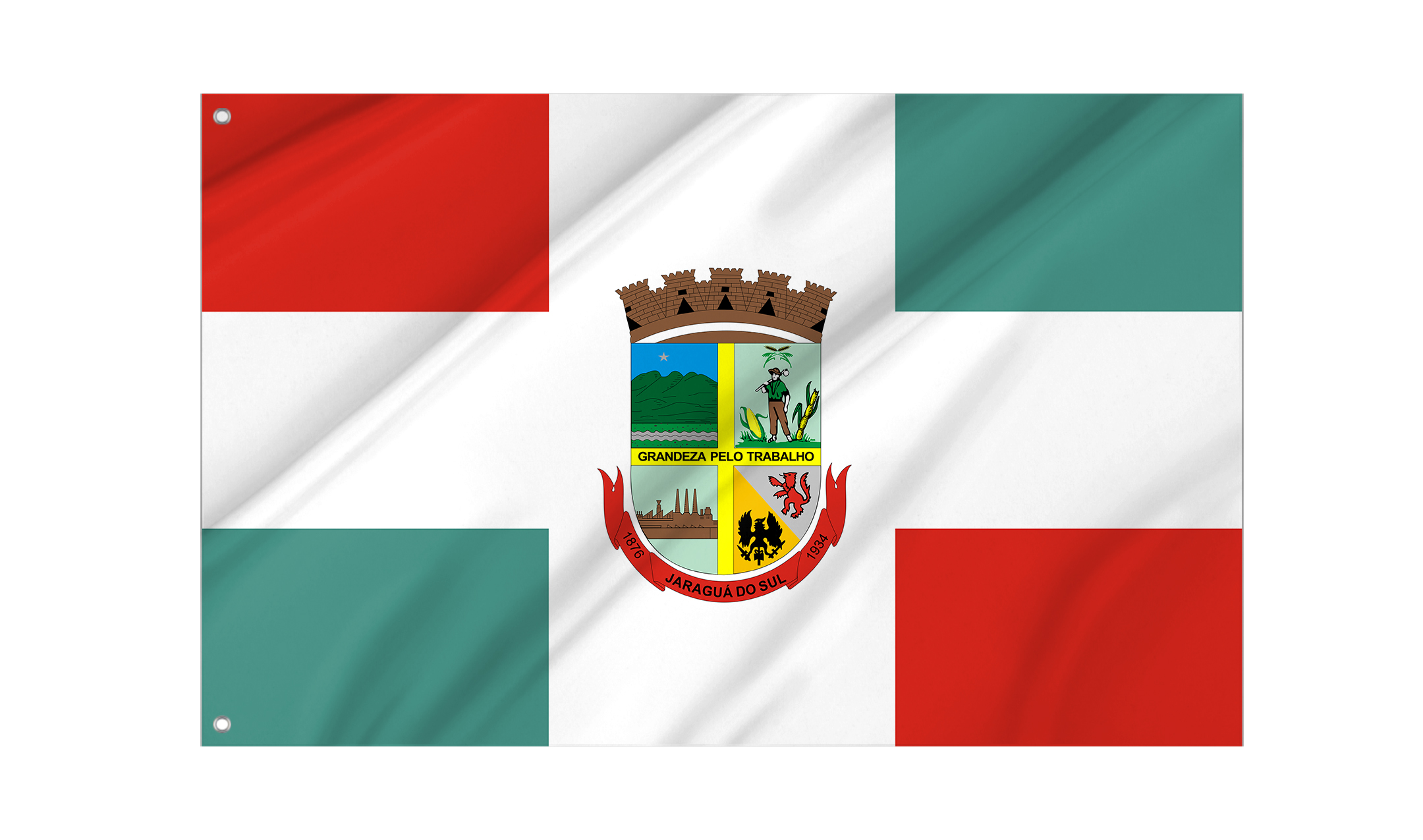 Jaraguá do Sul Flag for Indoor & Outdoor Use