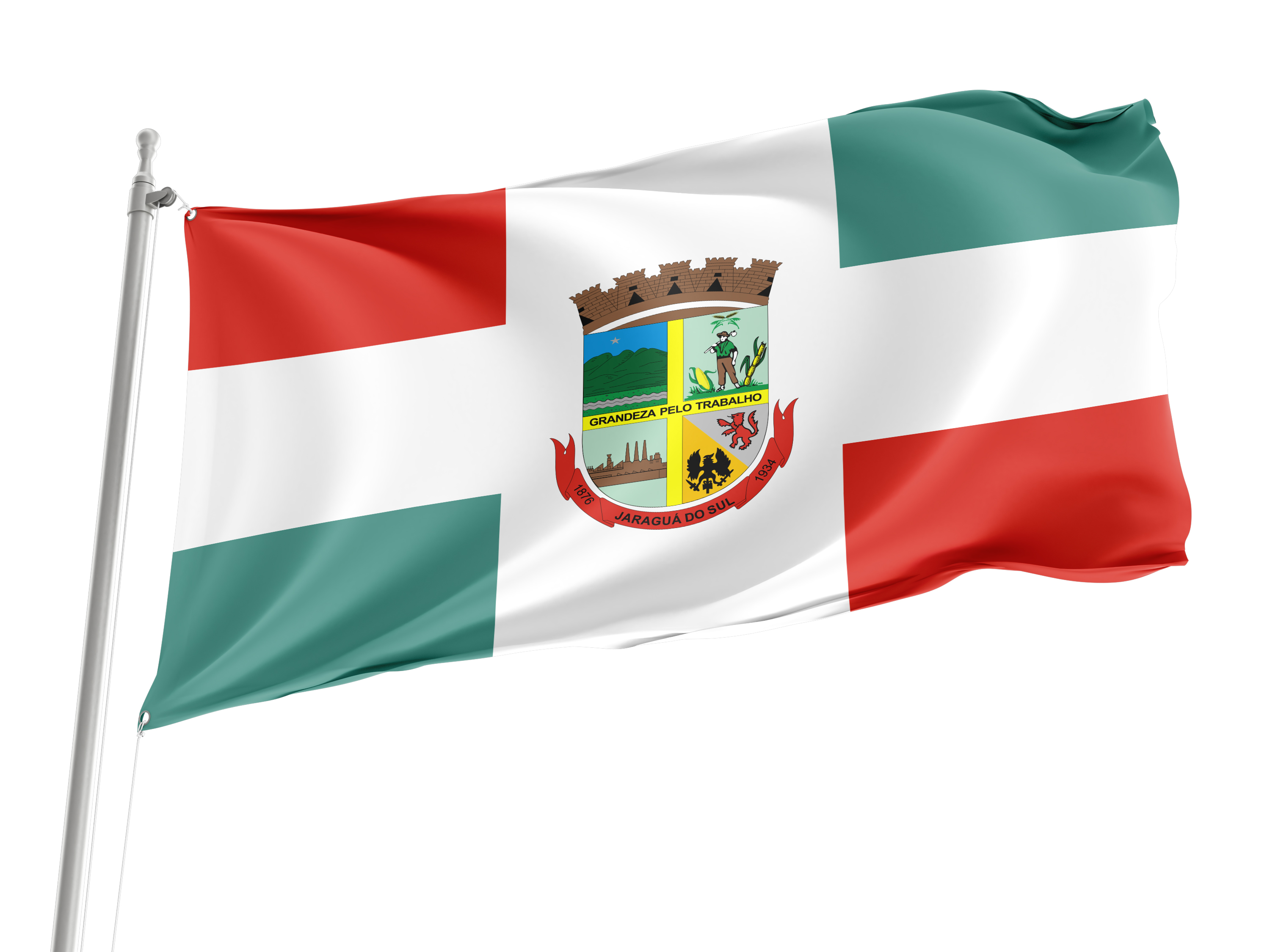 Jaraguá do Sul Flag for Indoor & Outdoor Use