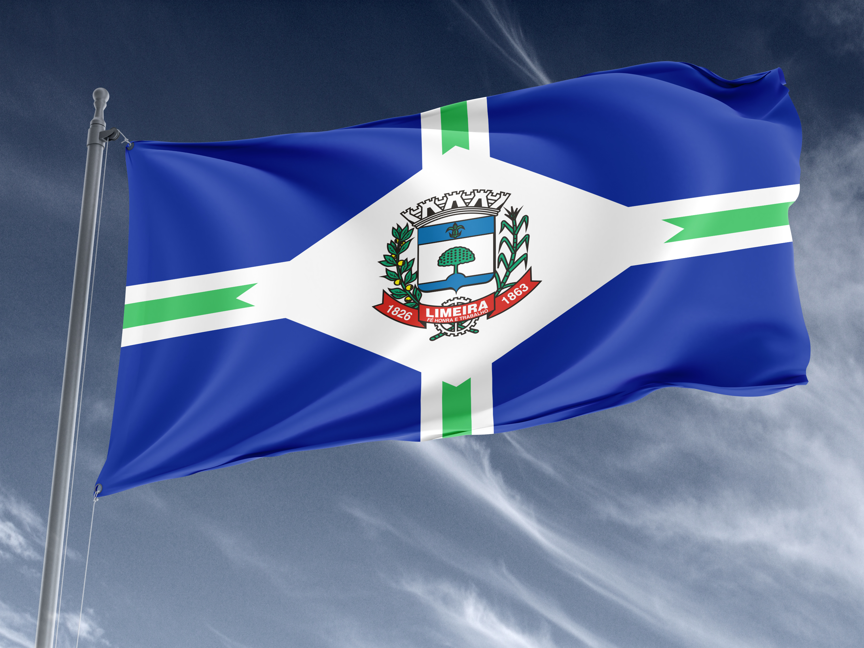 Limeira Flag for Indoor & Outdoor Use