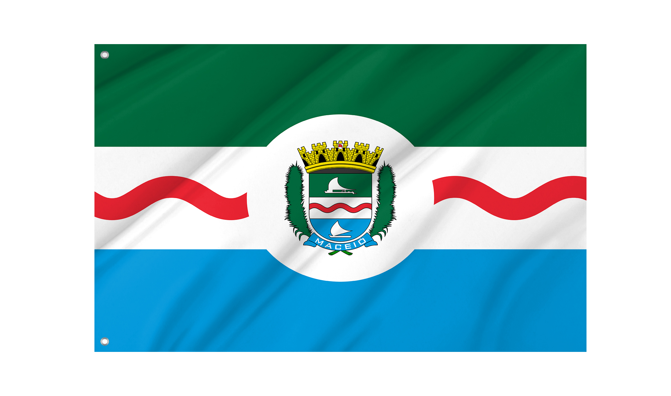 Maceió Flag for Indoor & Outdoor Use