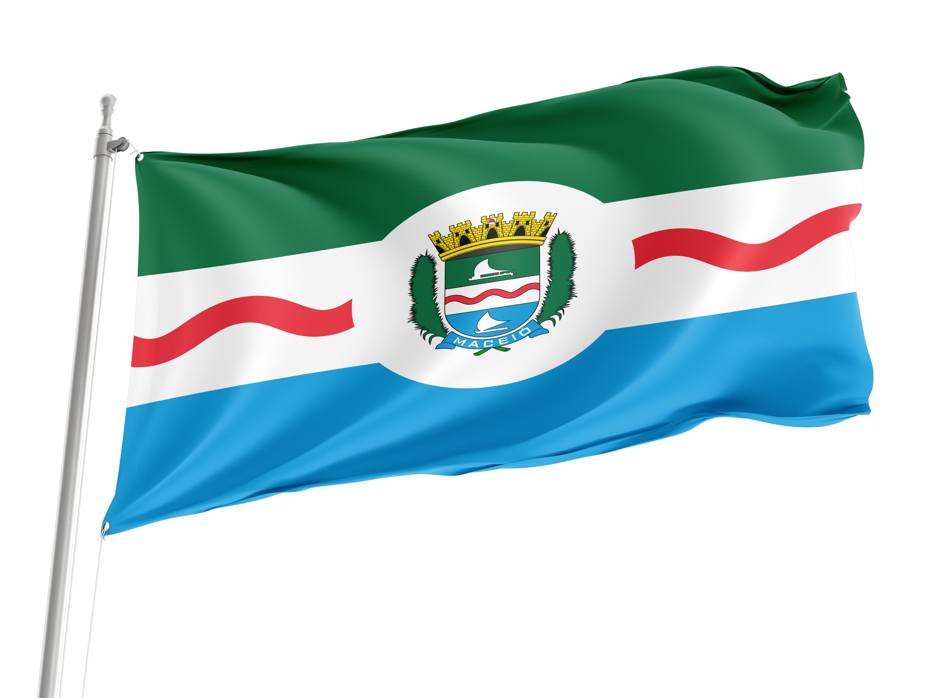 Maceió Flag for Indoor & Outdoor Use