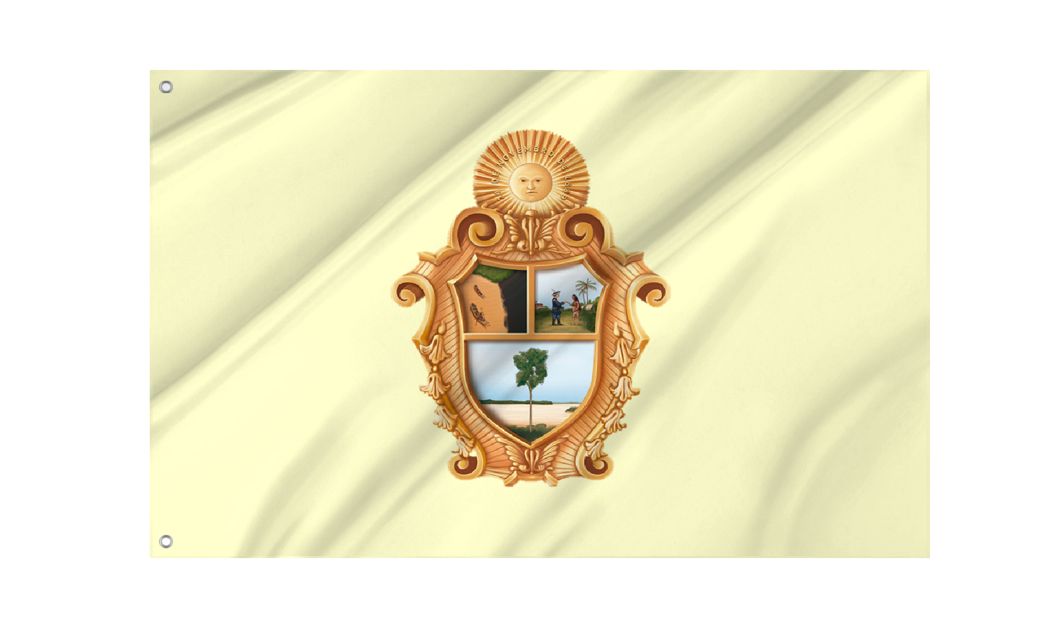 Manaus Flag for Indoor & Outdoor Use
