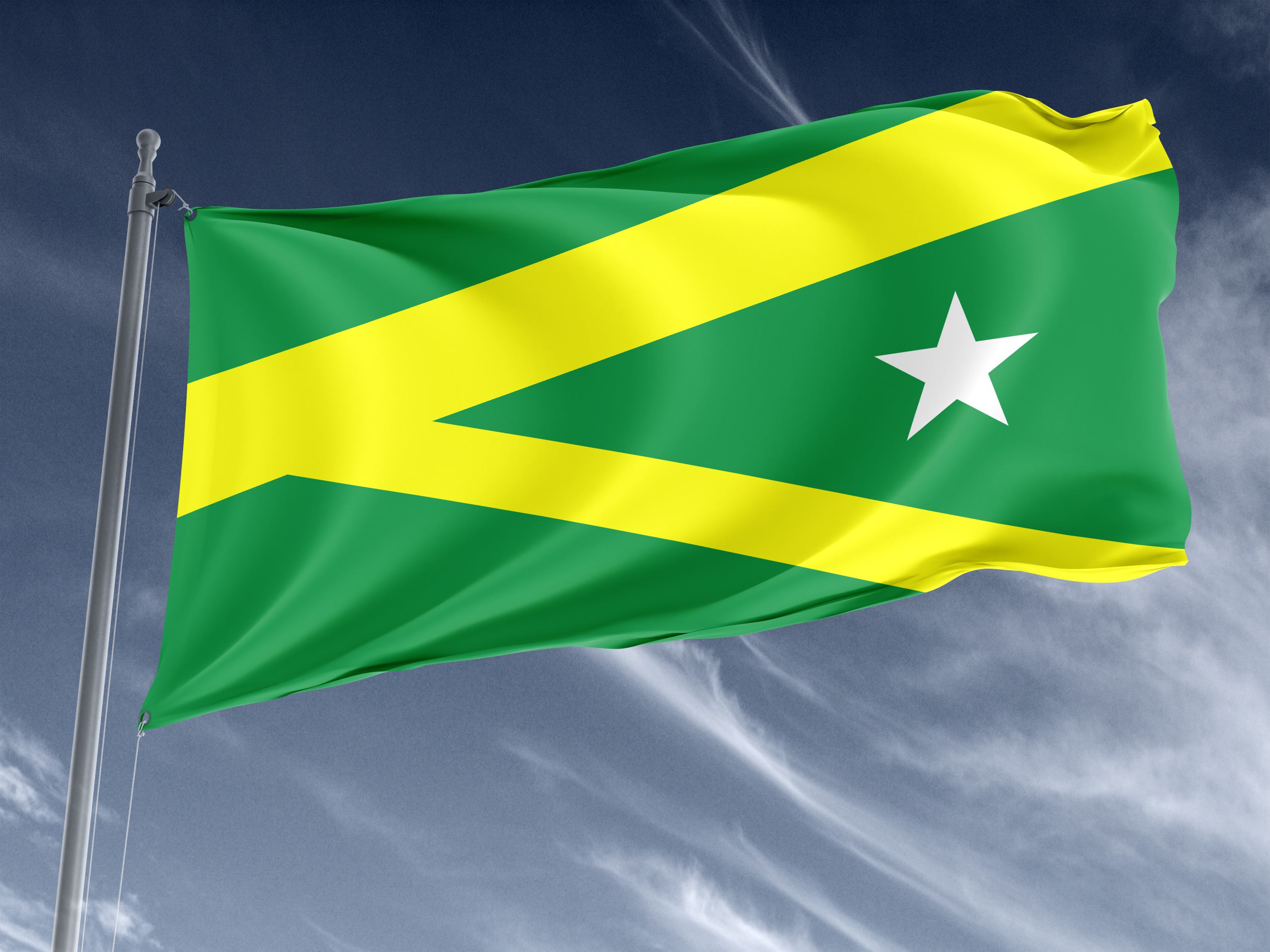 Marabá Flag for Indoor & Outdoor Use