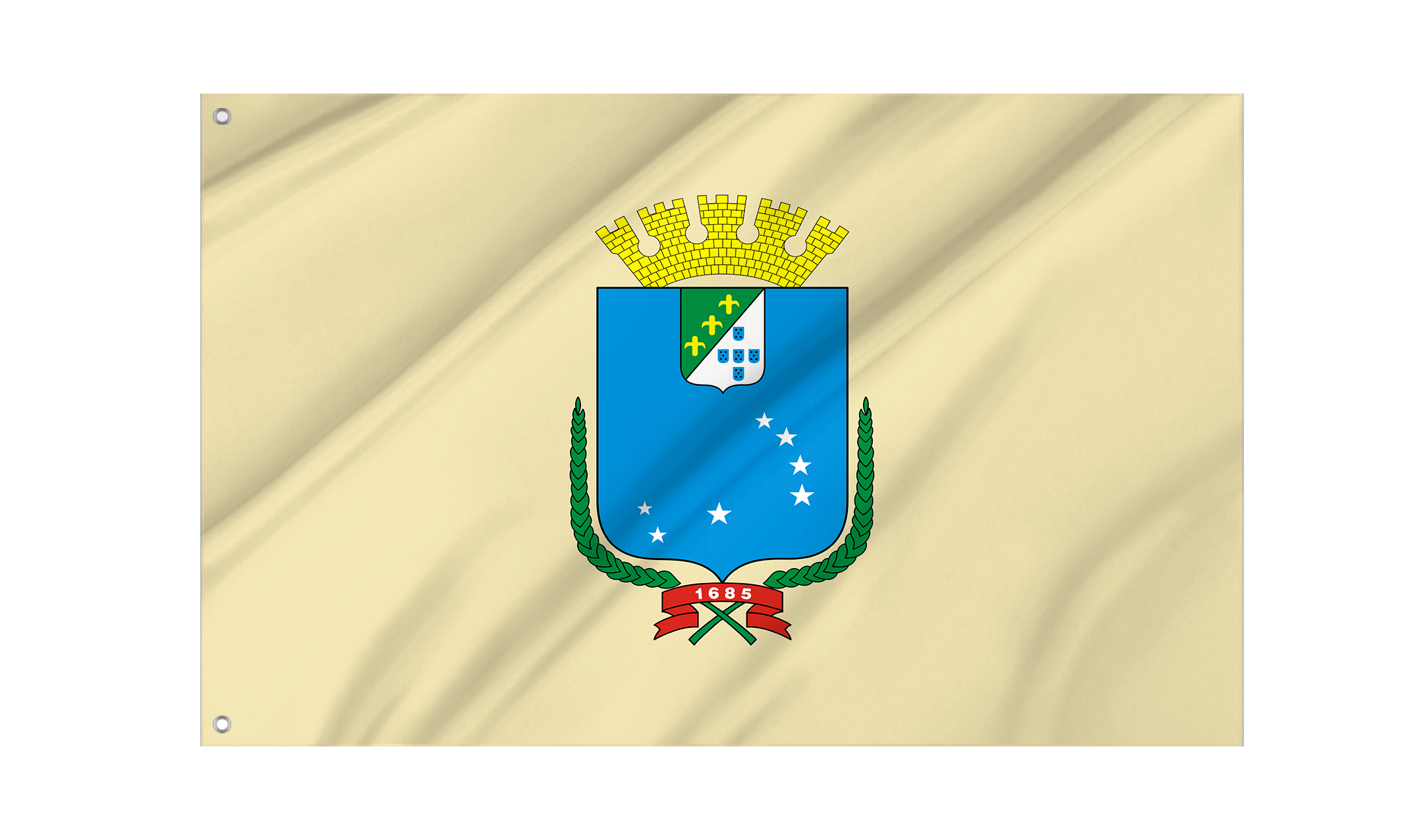 Maranhão's São Luís City Flag for Indoor & Outdoor Use