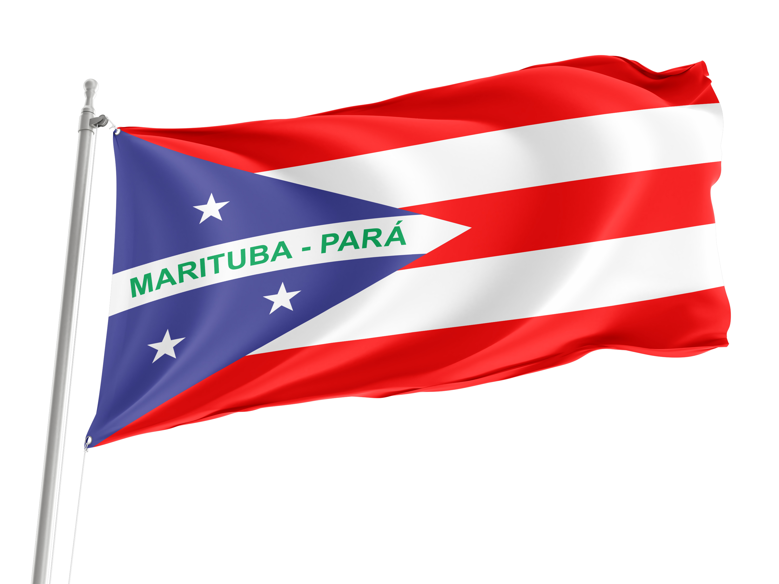 Marituba Flag for Indoor & Outdoor Use