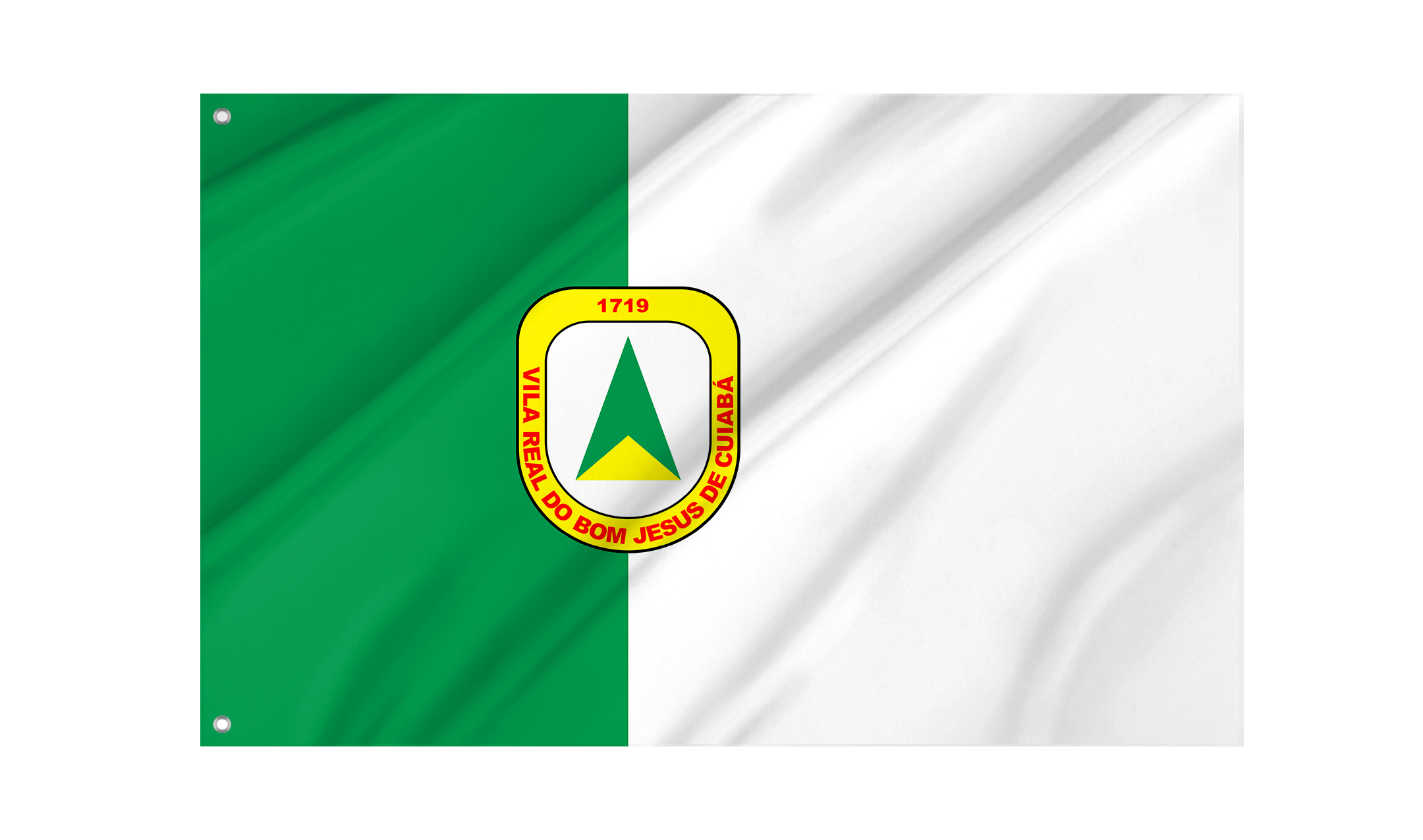 Mato Grosso's city Cuiabá Flag for Indoor & Outdoor Use
