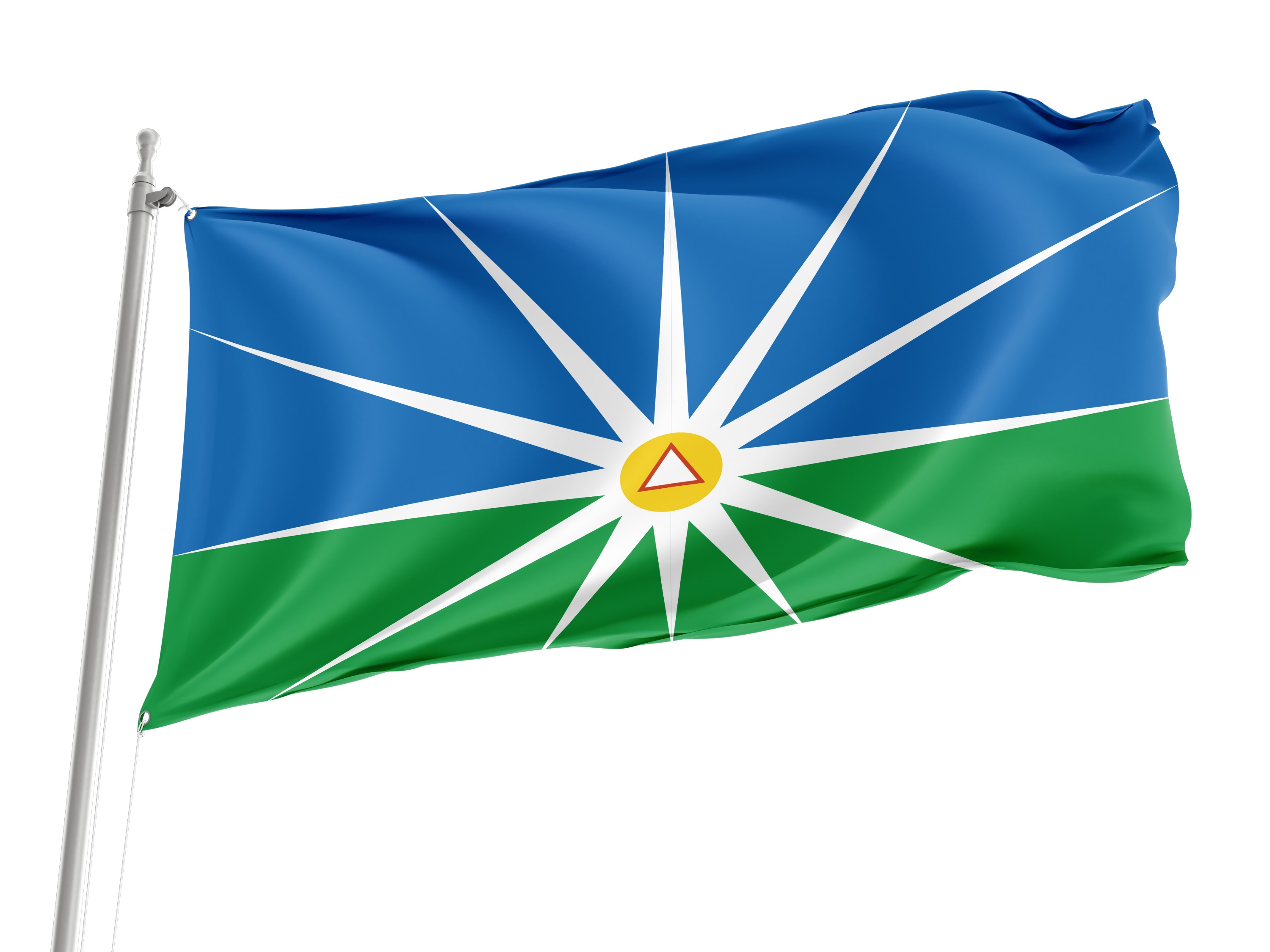 Minas Gerais Uberlandia City Flag for Indoor & Outdoor Use