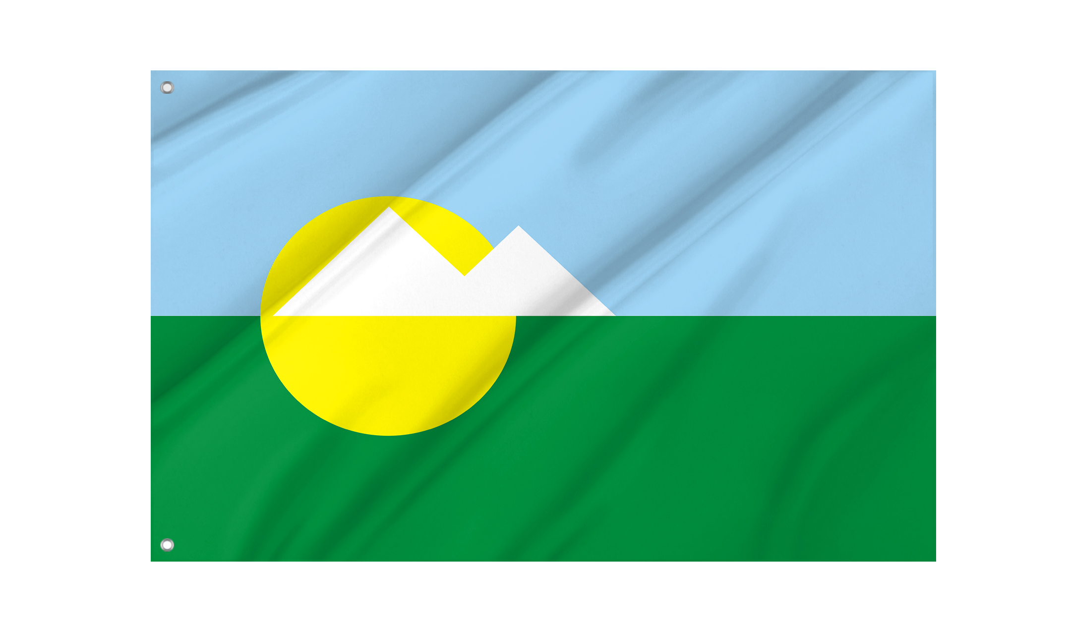 Minas Gerais's City Montes Claros Flag for Indoor & Outdoor Use