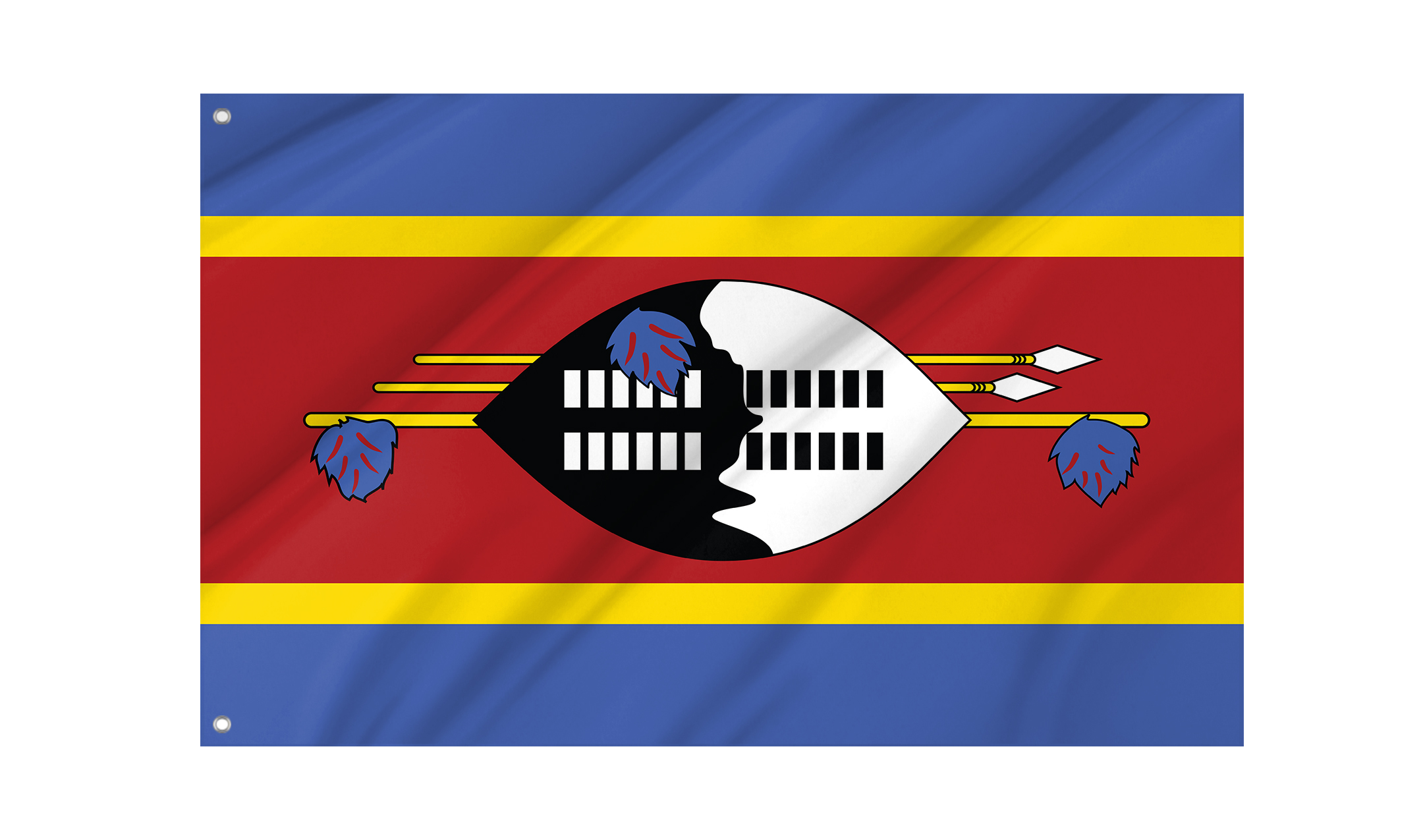 Eswatini Flag for Indoor & Outdoor Use