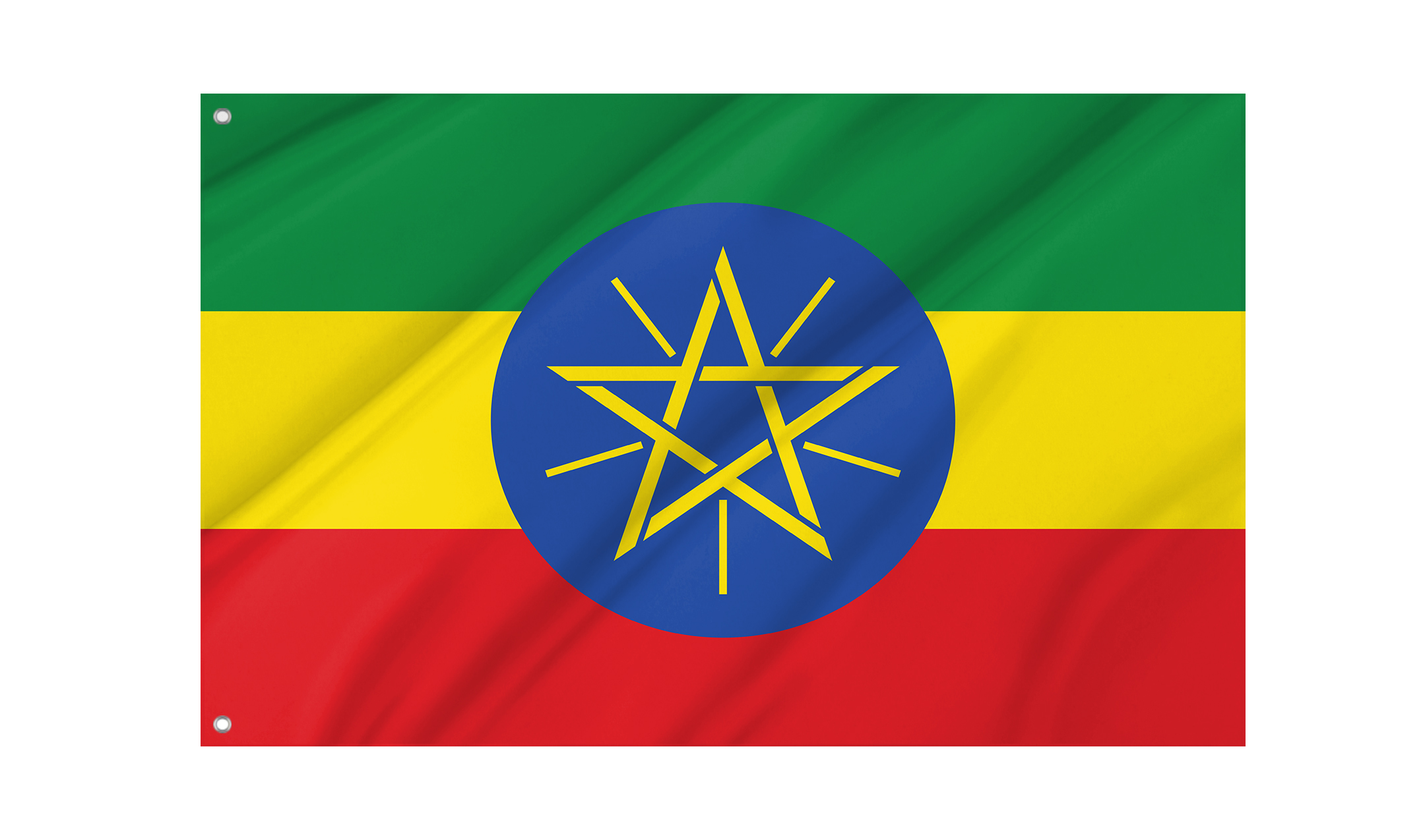 Ethiopia Flag for Indoor & Outdoor Use