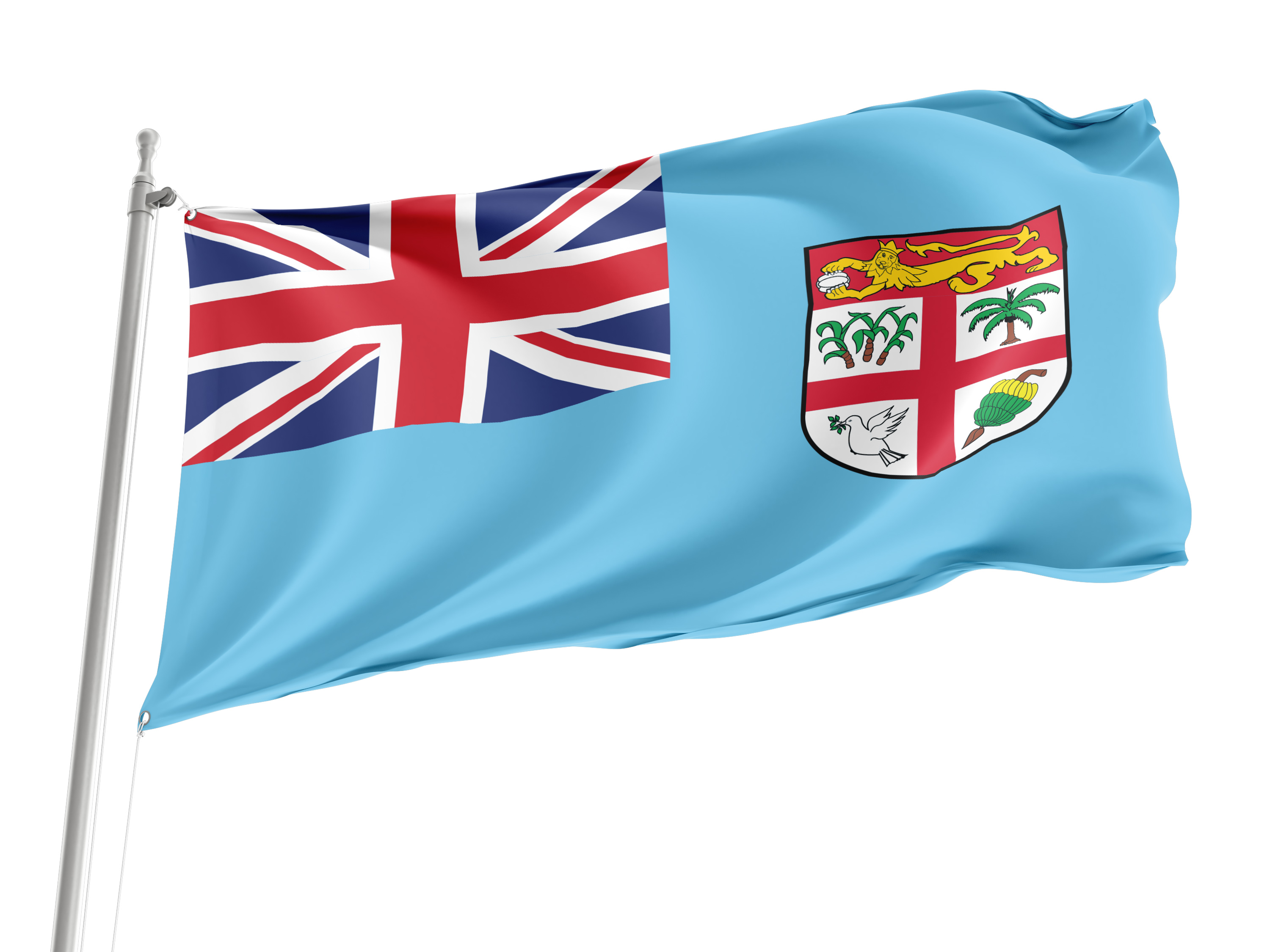 Fiji Flag for Indoor & Outdoor Use