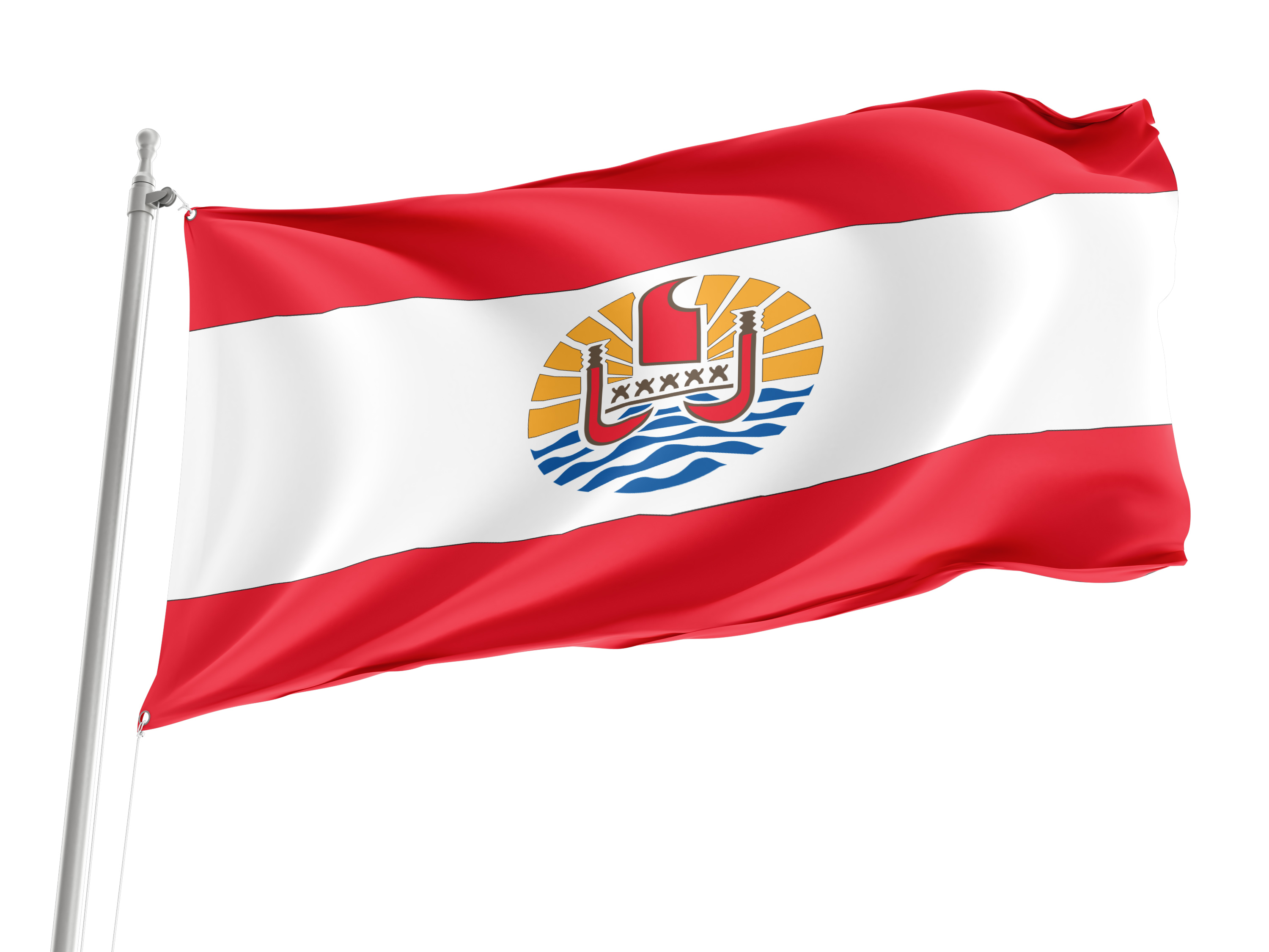 French Polynesia Flag for Indoor & Outdoor Use