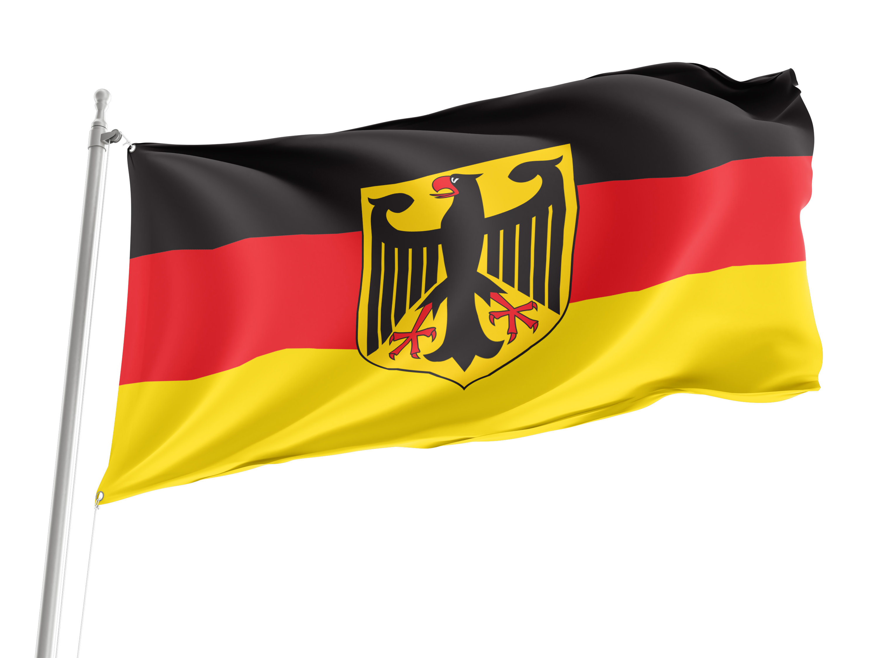 Germany Crest Flag for Indoor & Outdoor Use