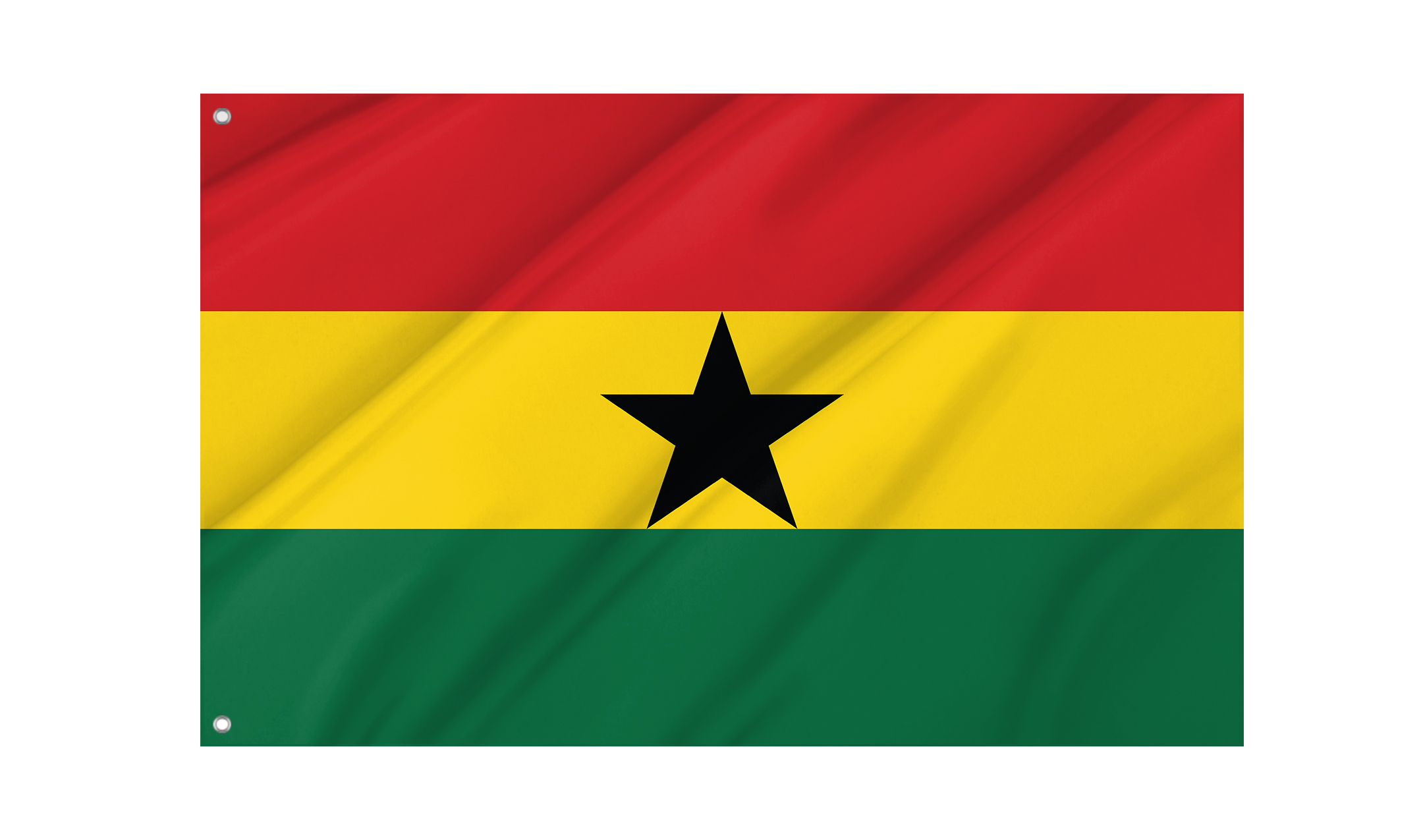 Ghana Flag for Indoor & Outdoor Use