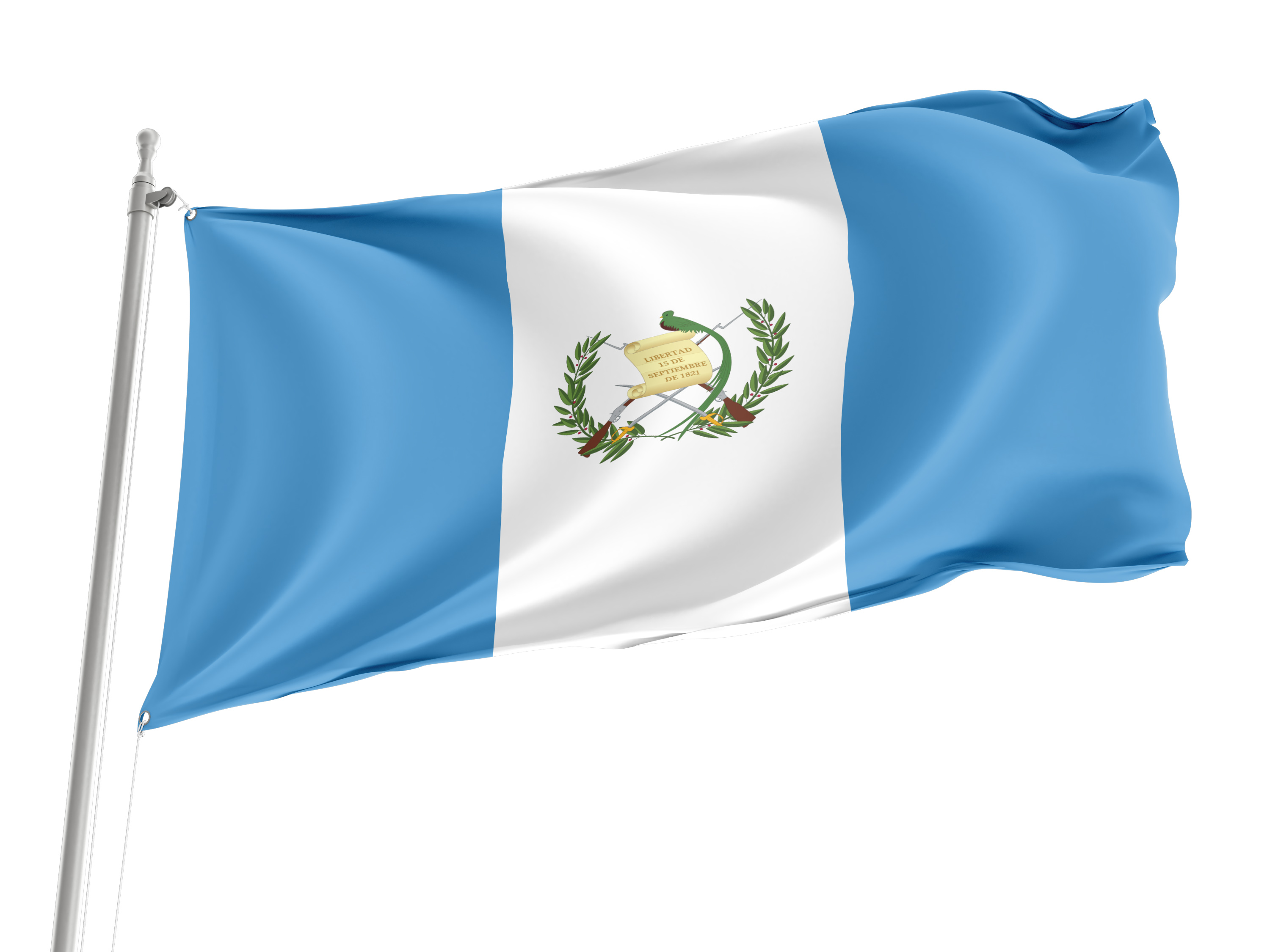 Guatemala Flag for Indoor & Outdoor Use