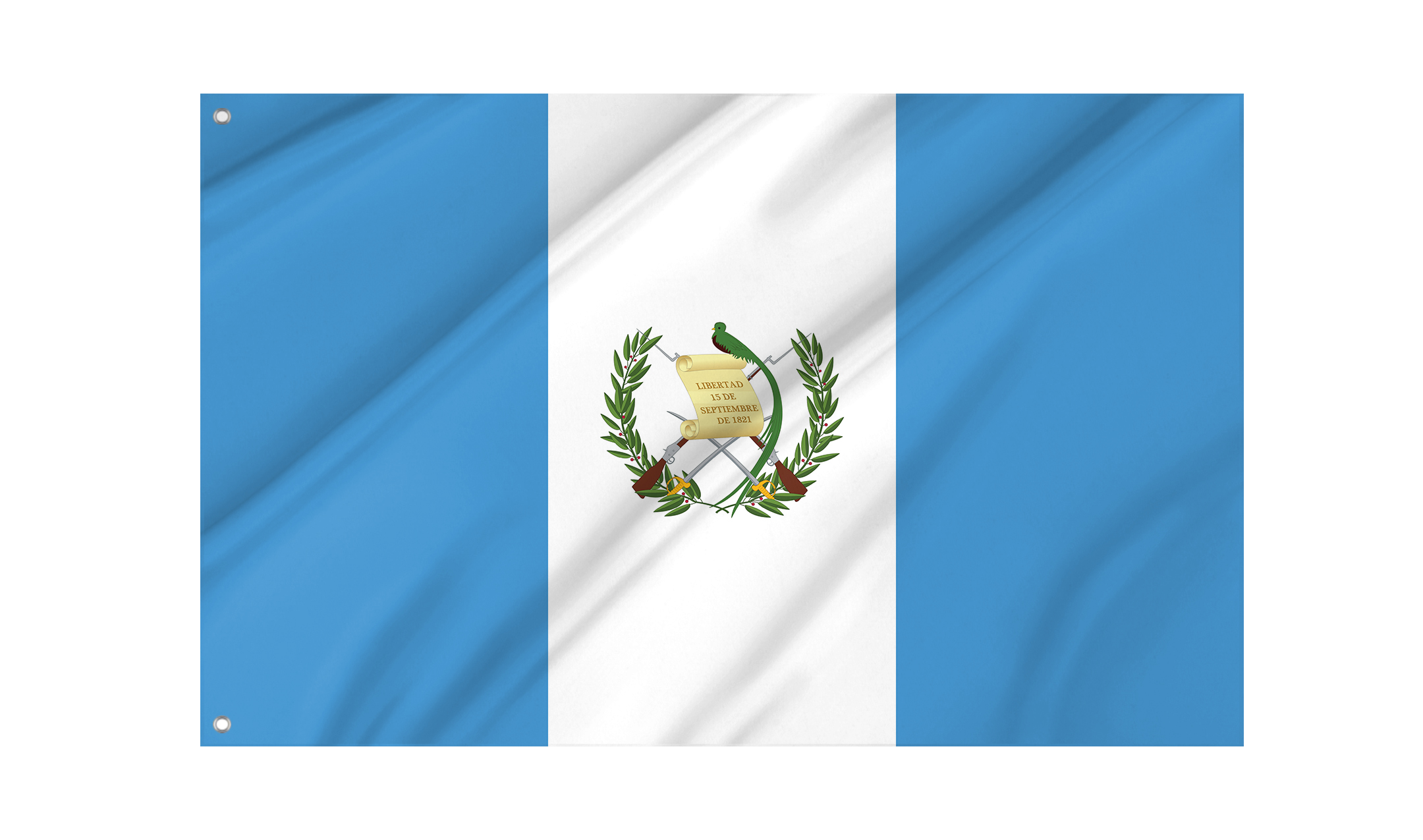 Guatemala Flag for Indoor & Outdoor Use