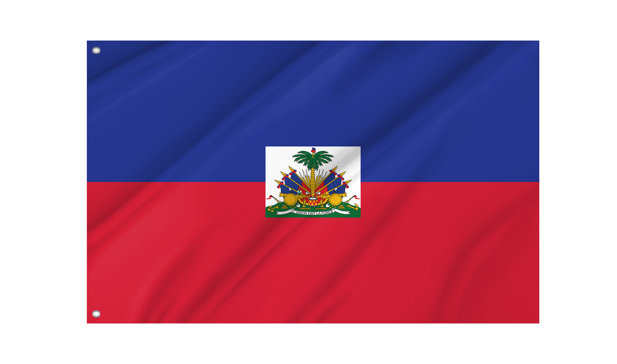 Haiti Flag for Indoor & Outdoor Use