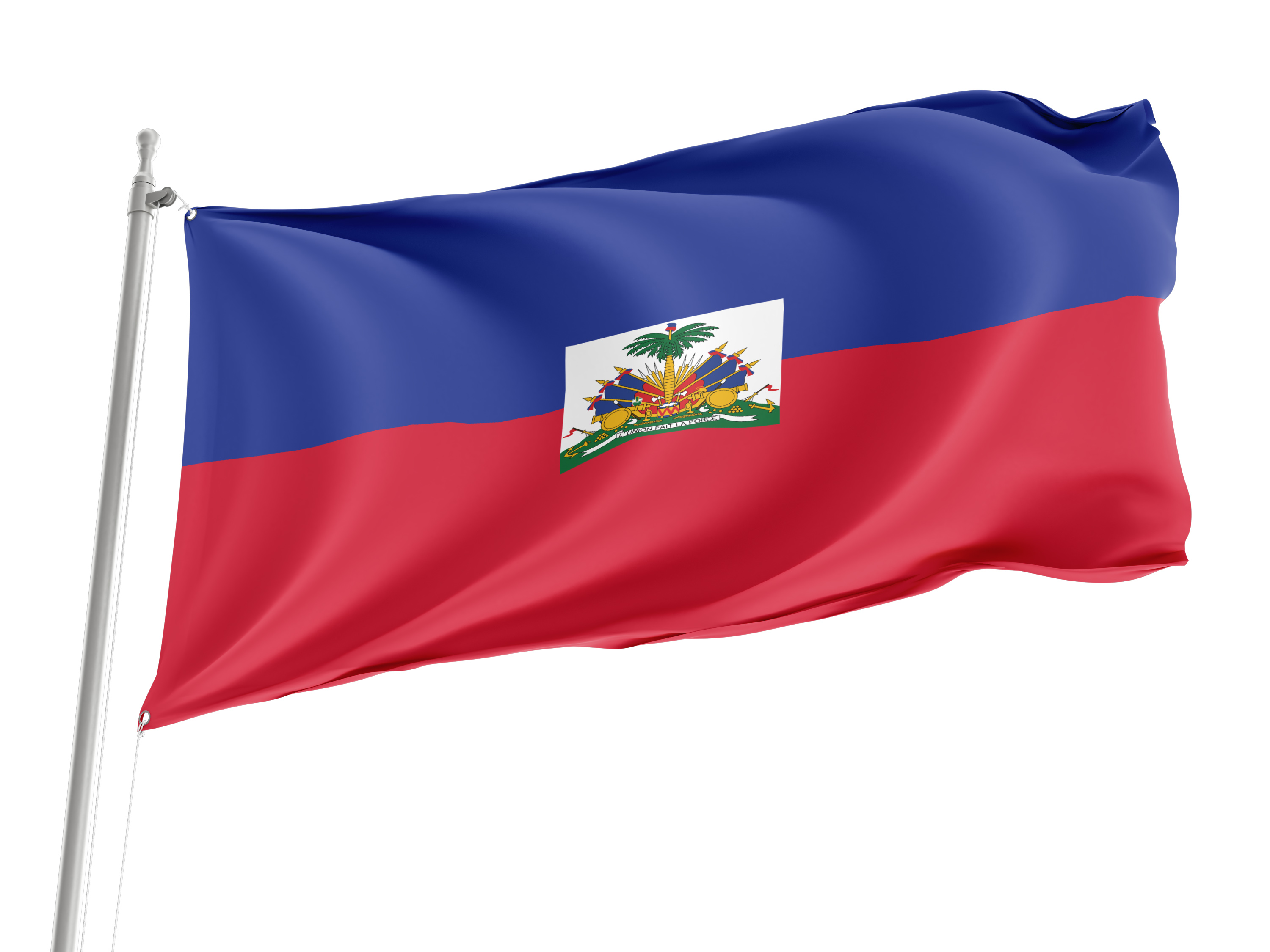 Haiti Flag for Indoor & Outdoor Use