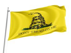 Historical Gadsden Dont Tread on Me Flag for Indoor & Outdoor Use