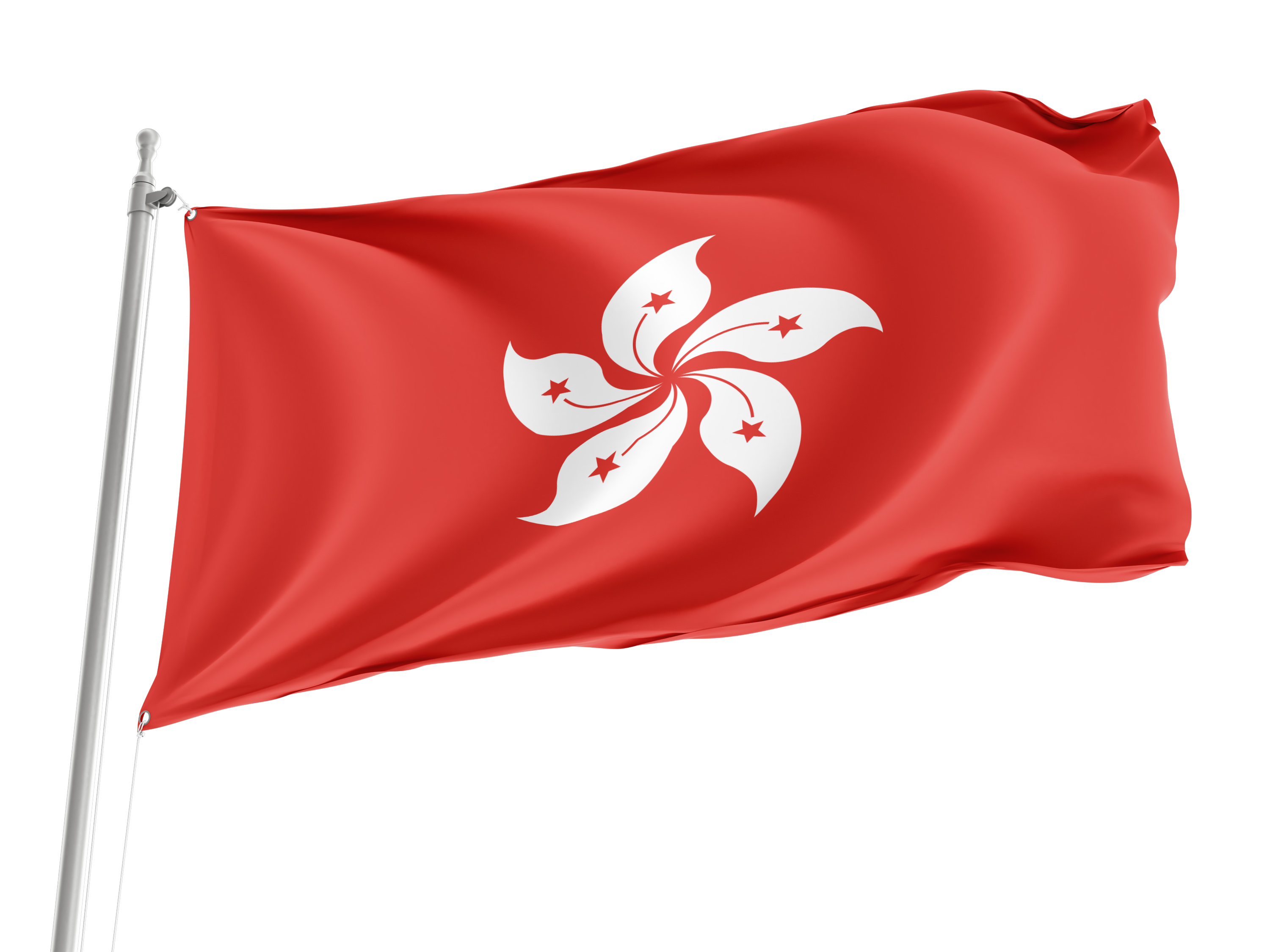 Hong Kong Flag for Indoor & Outdoor Use