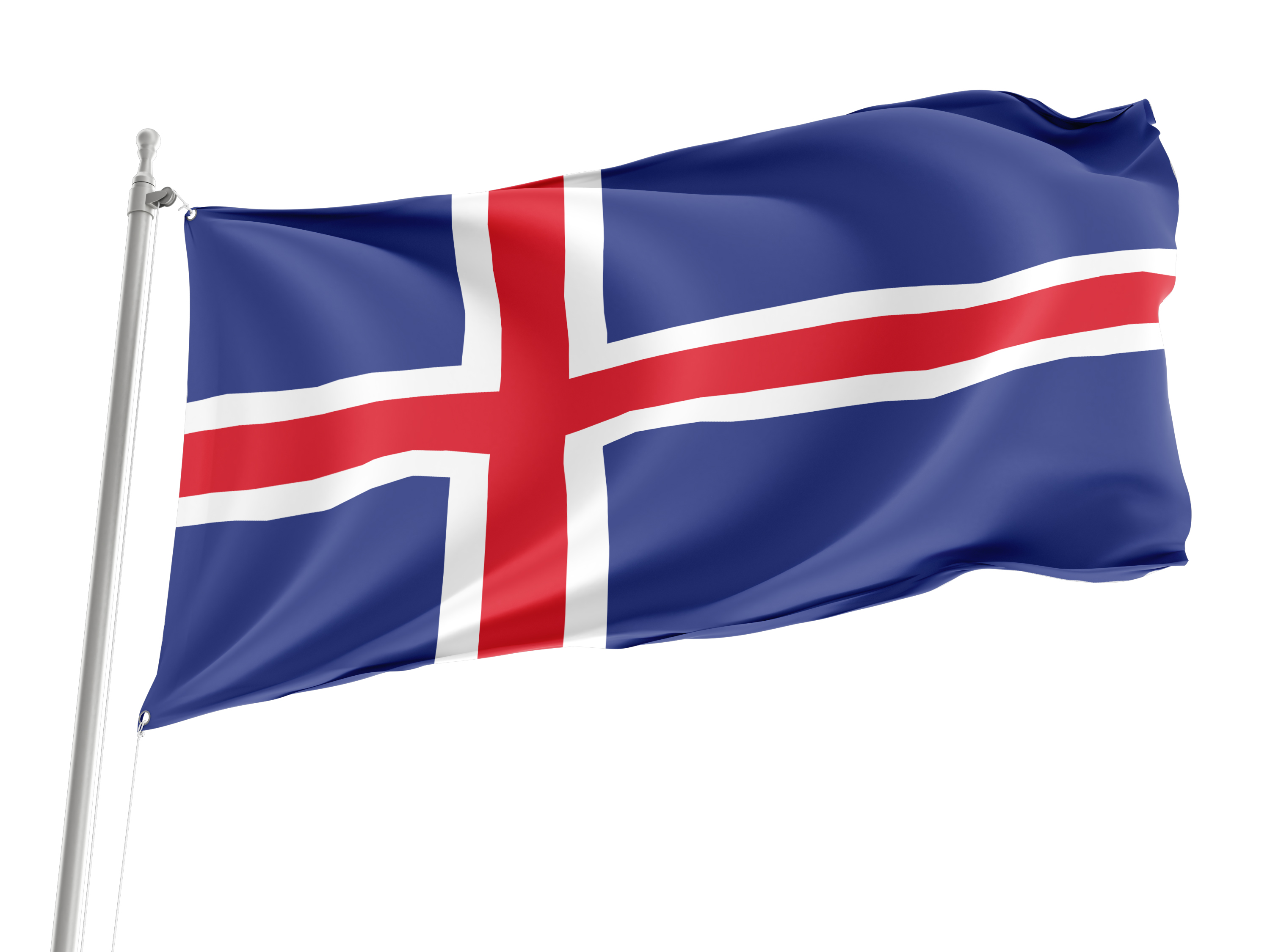 Iceland Flag for Indoor & Outdoor Use